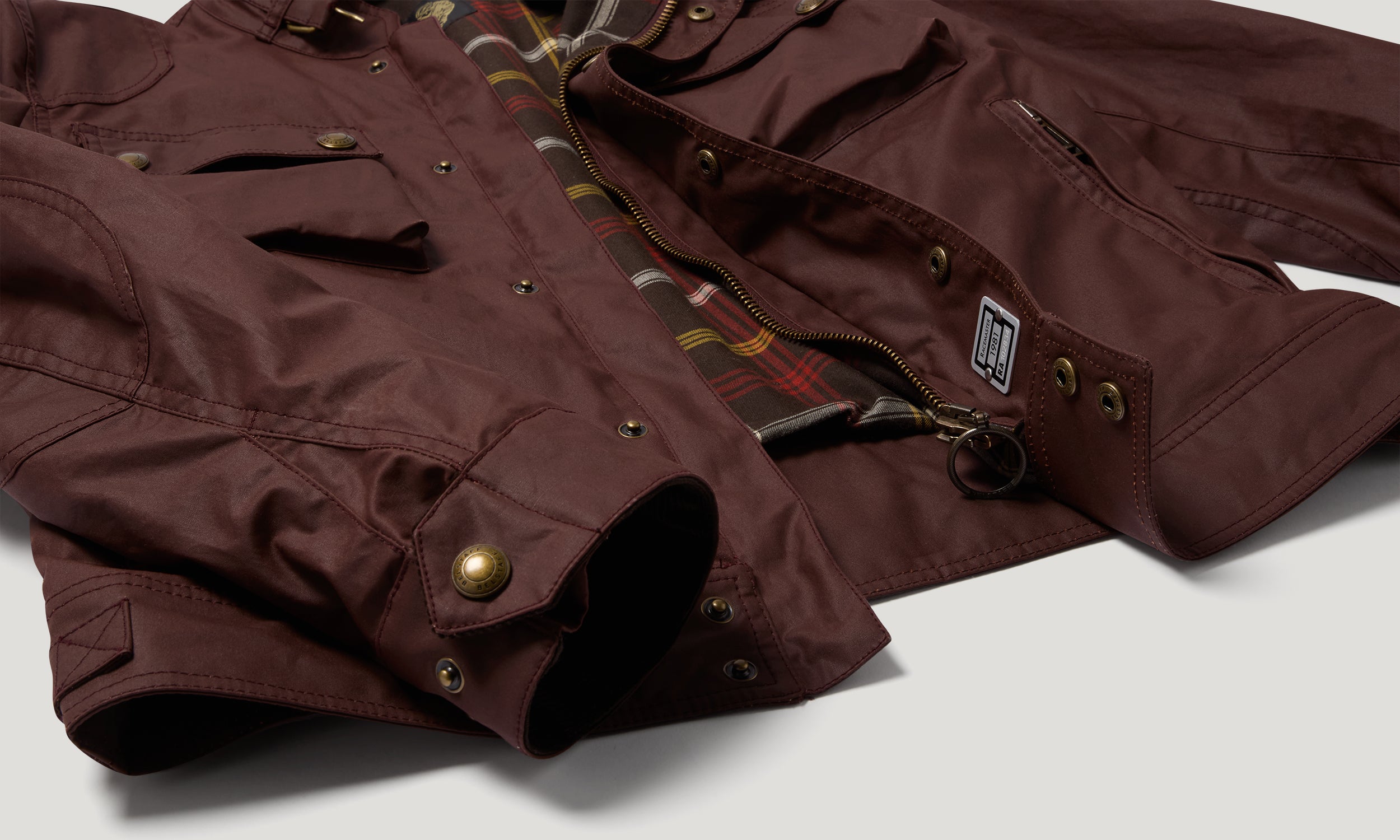RACEMASTER ICON JACKET - Oxblood