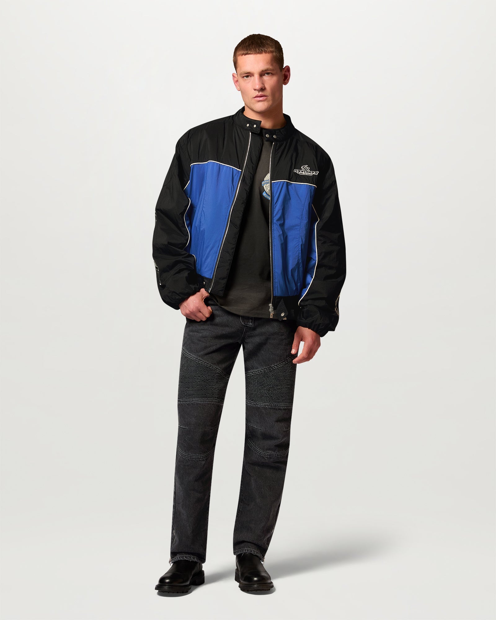 BELSTAFF X REPRESENT RACING JACKET - Jet Black