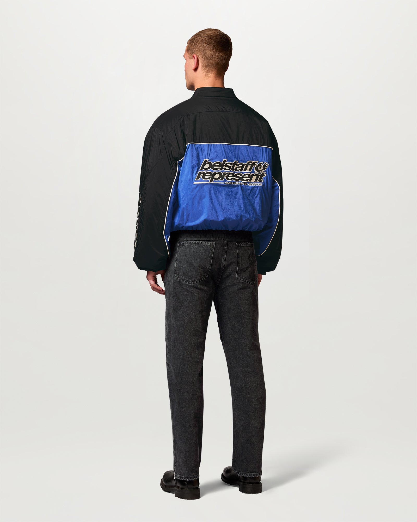 BELSTAFF X REPRESENT RACING JACKET - Jet Black