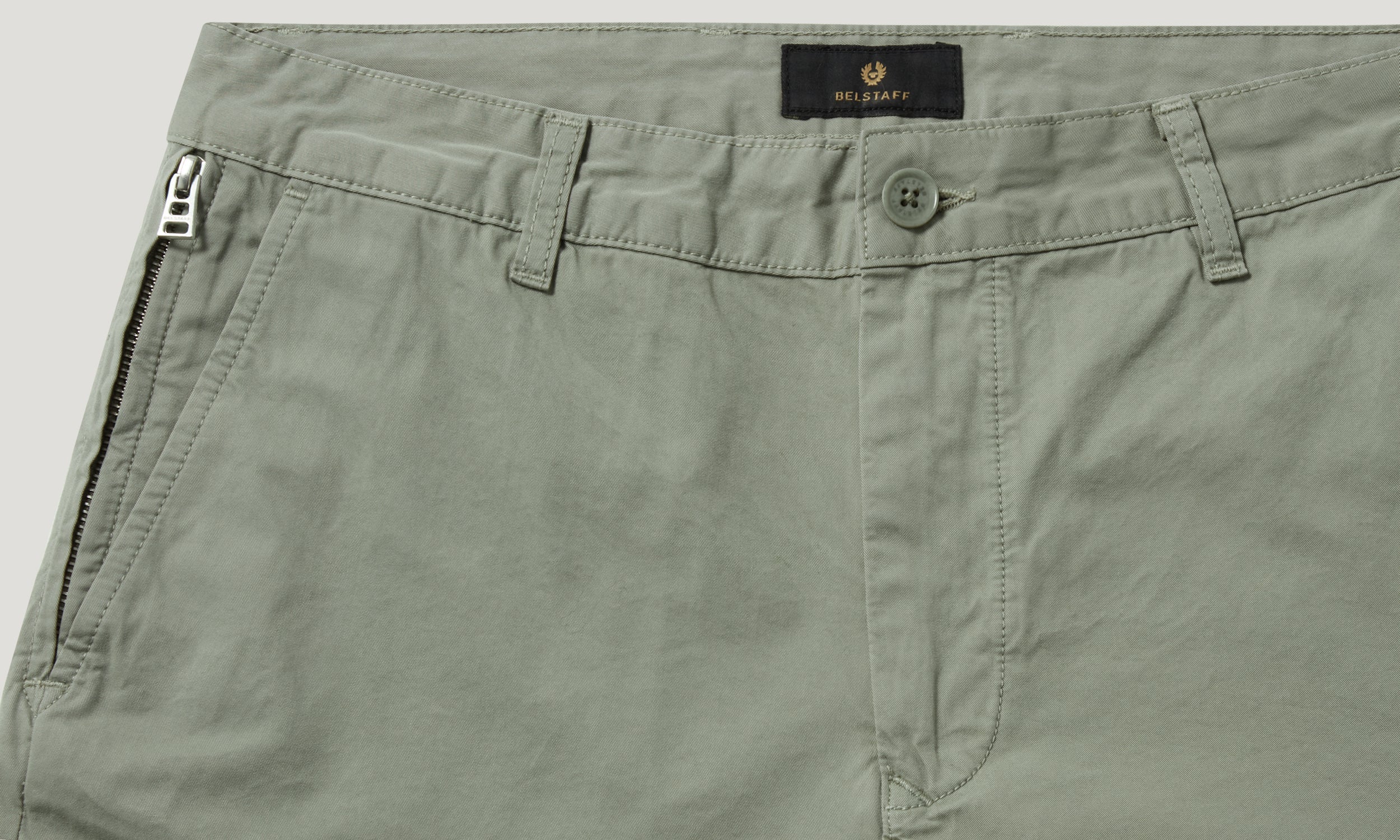 RALLY SHORTS - Flechtenbeige