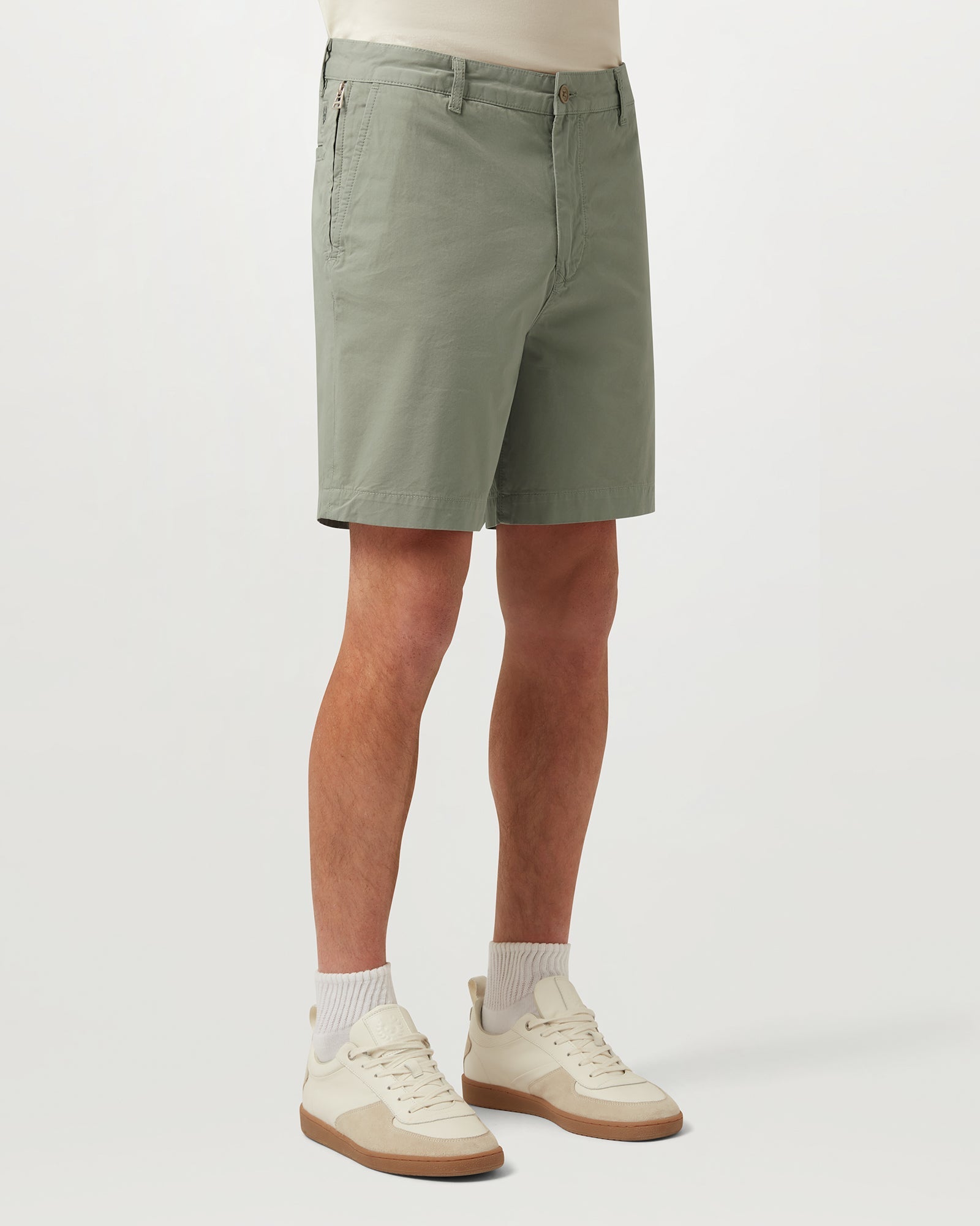 RALLY SHORTS - Flechtenbeige