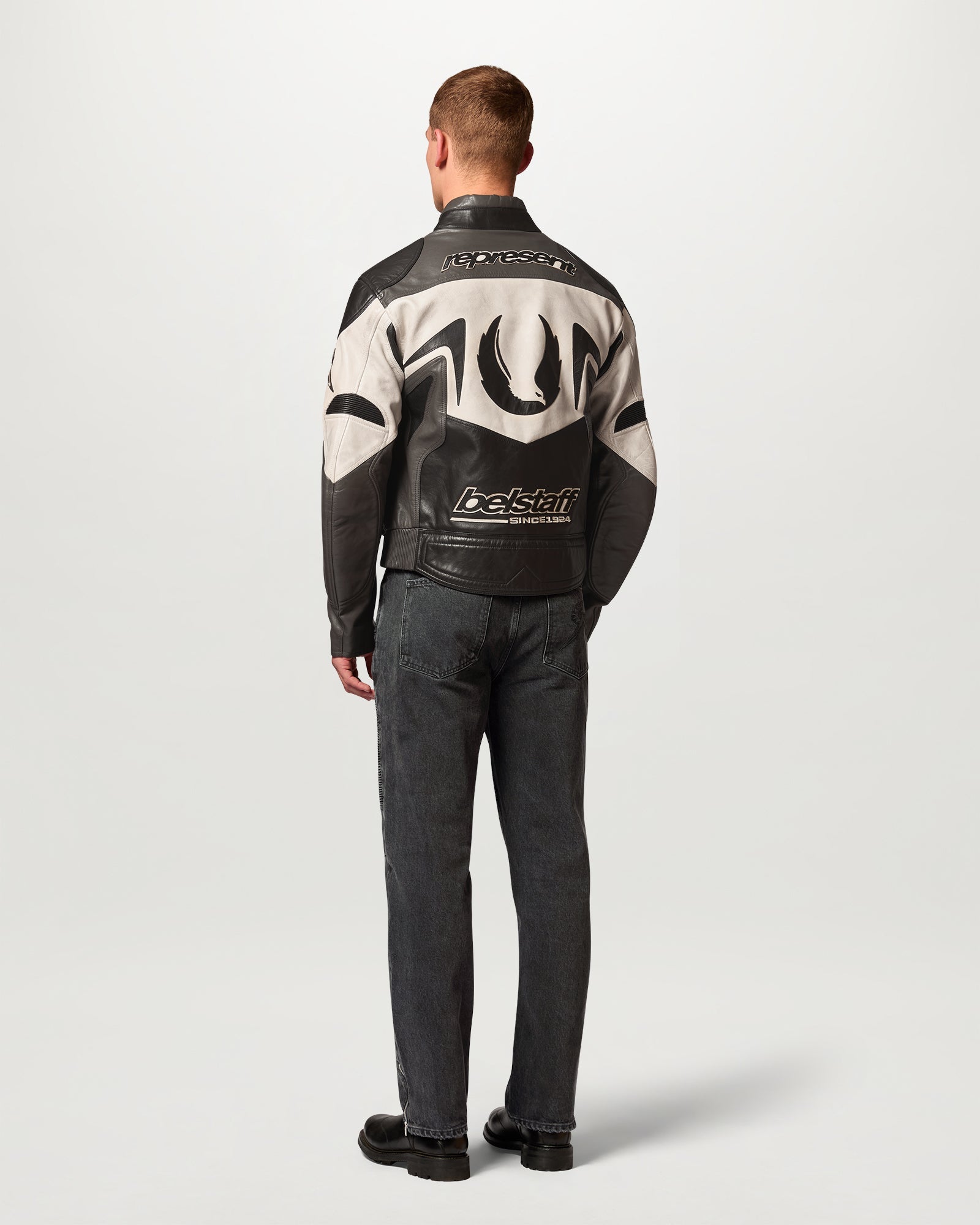 BELSTAFF X REPRESENT RACE JACKET - Black