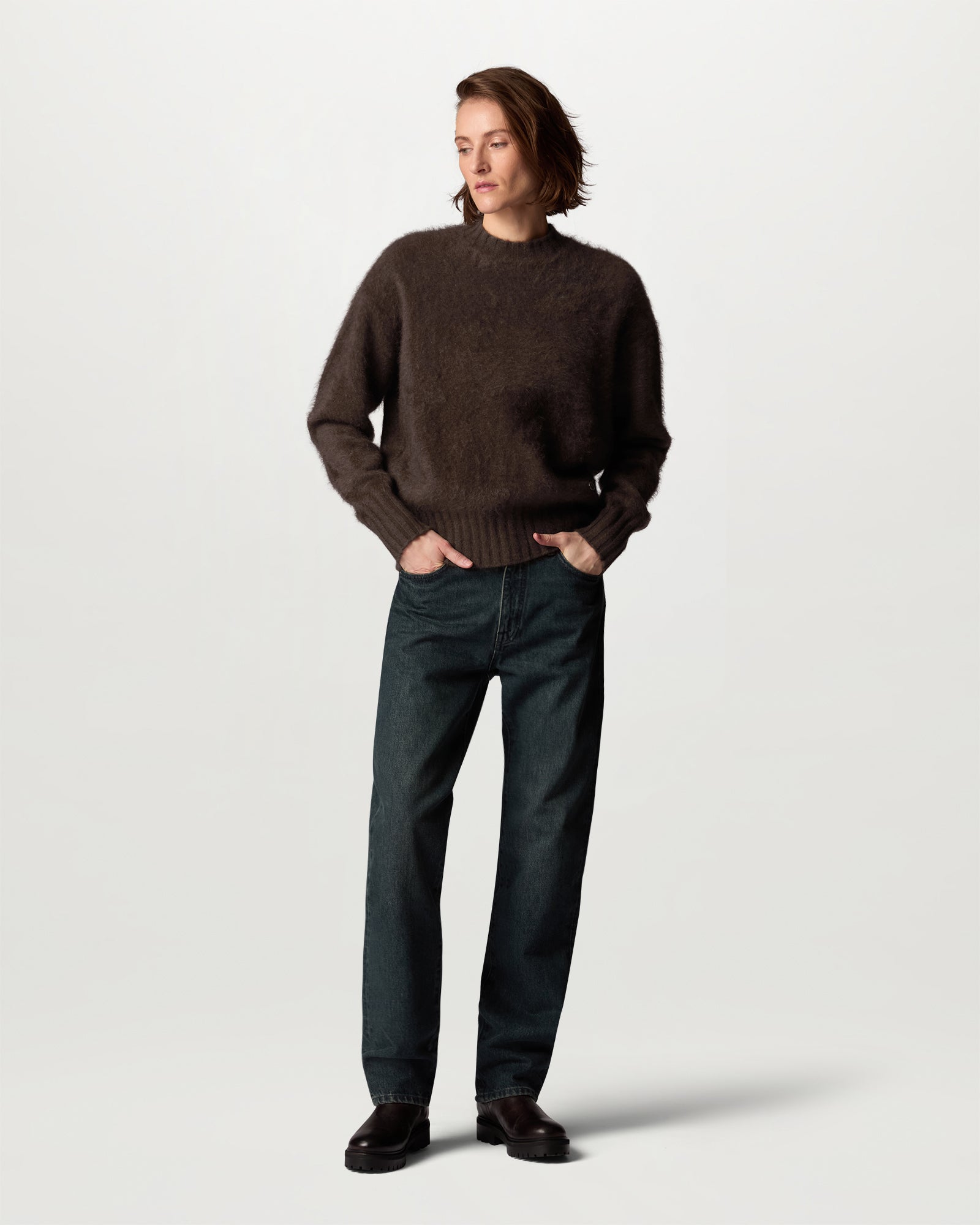 RHEA JUMPER - Bark