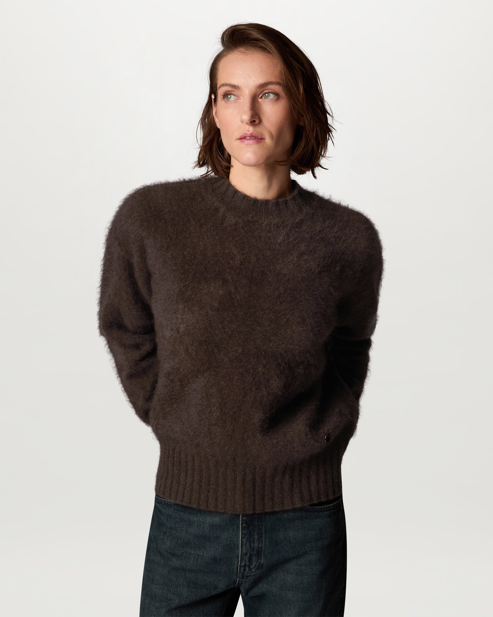 RHEA JUMPER - Bark