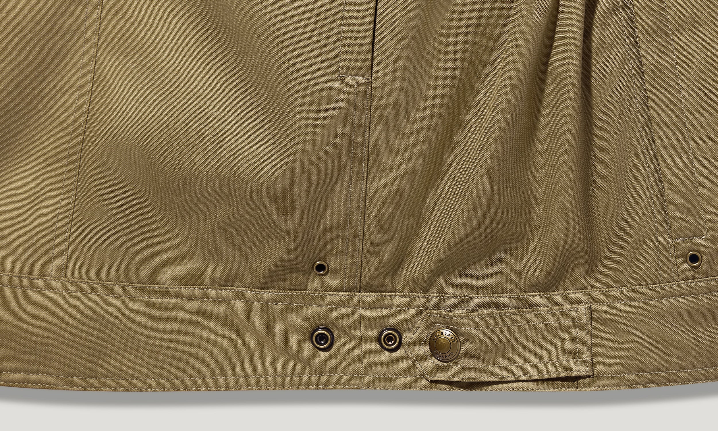 GIACCA DA MOTO ROBERTS - Verde oliva Belstaff