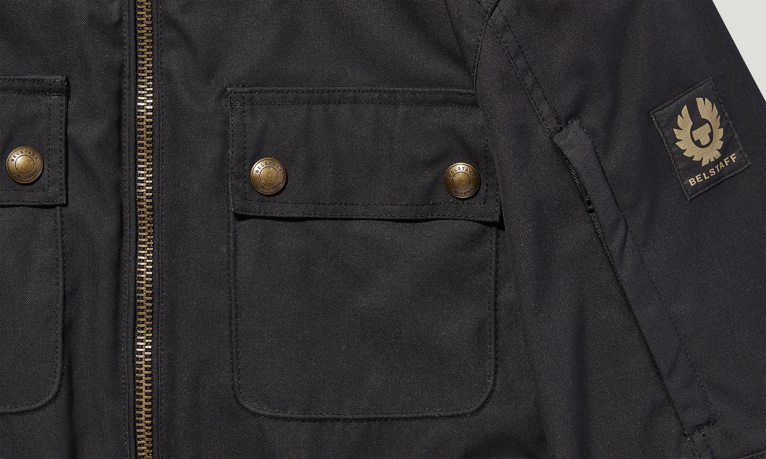 GIACCA DA MOTO ROBERTS - Nero