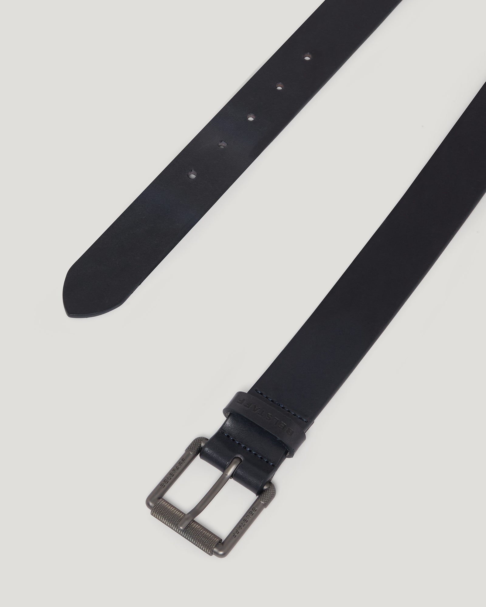 ROLLER BUCKLE BELT - Dark Ink