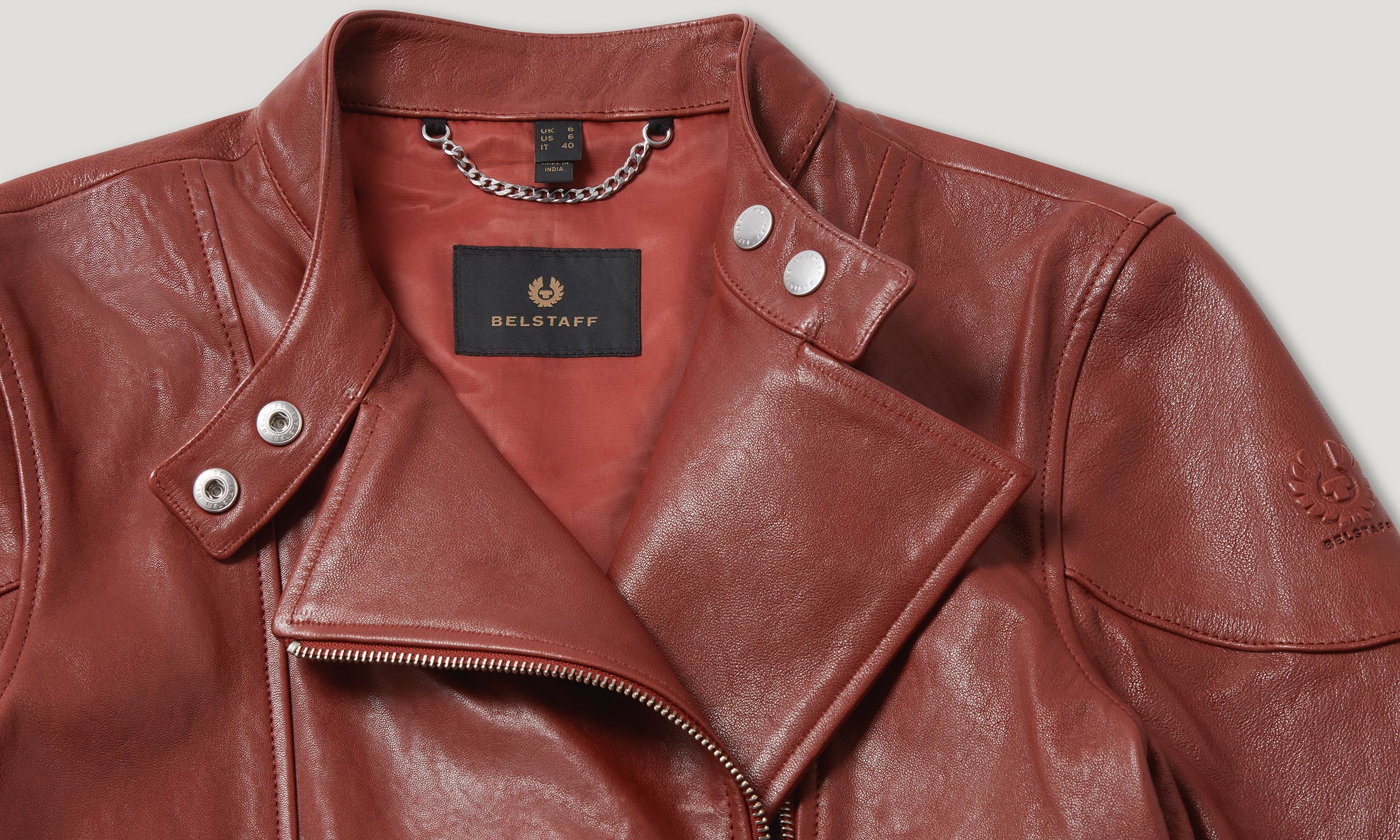 RUSSO JACKET - Dark Rally Red