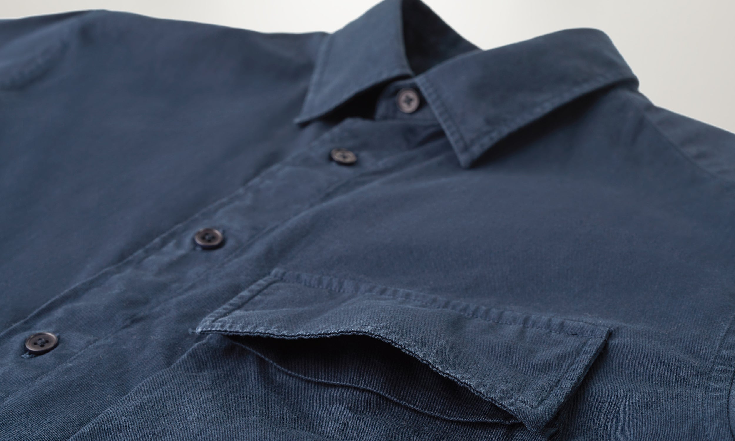 CHEMISE SCALE - Bleu encre foncé