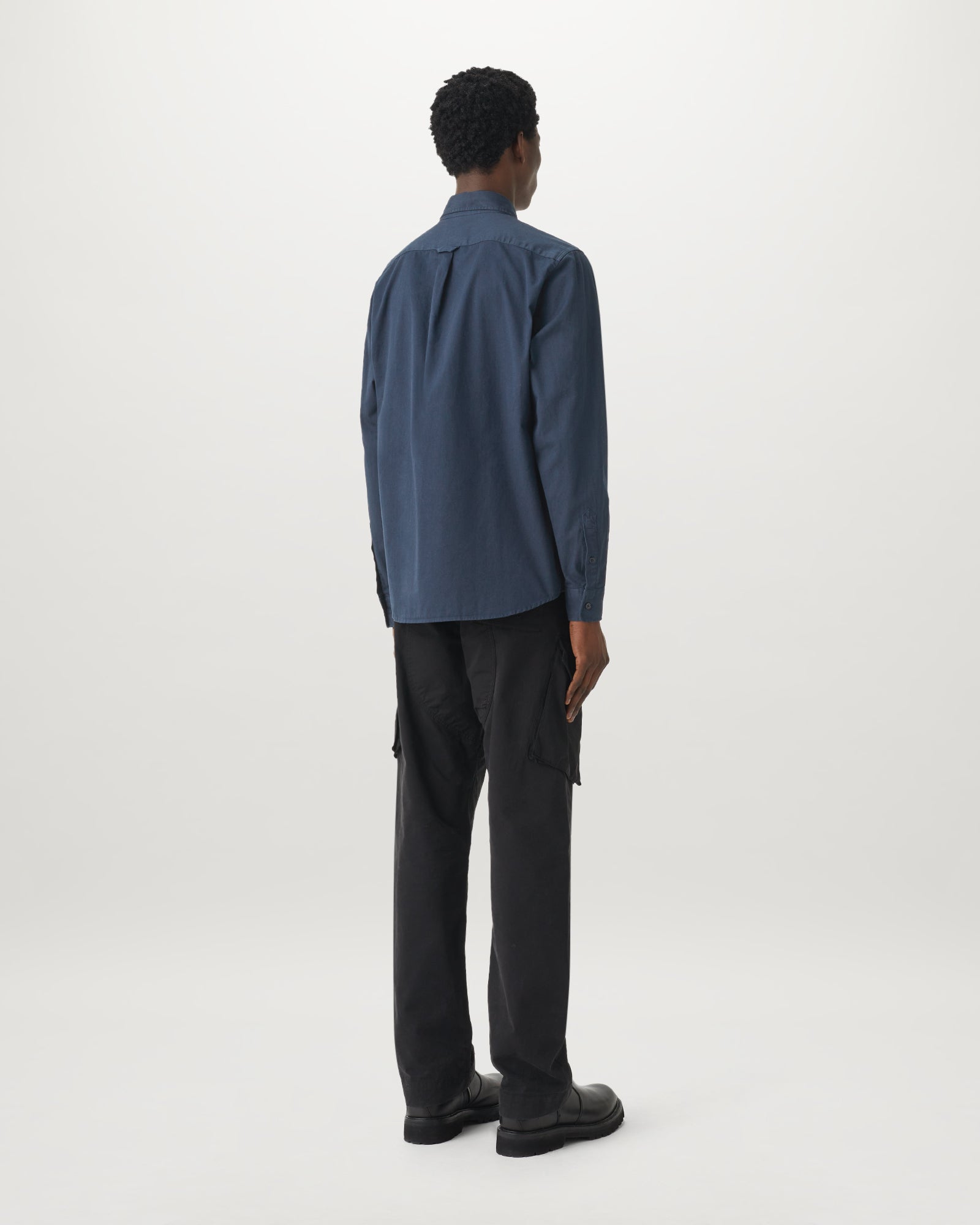 CHEMISE SCALE - Bleu encre foncé