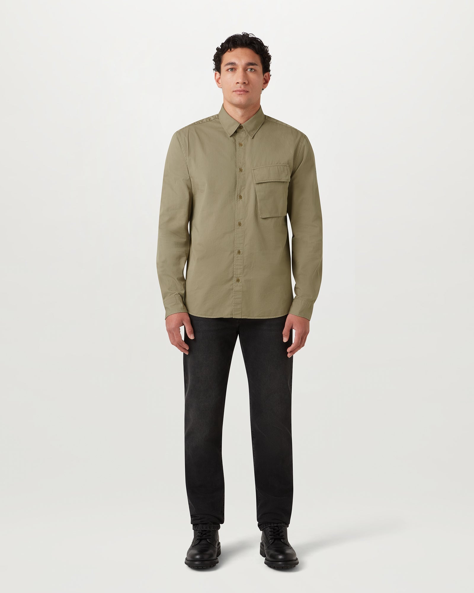 SCALE SHIRT - Fatigue Green