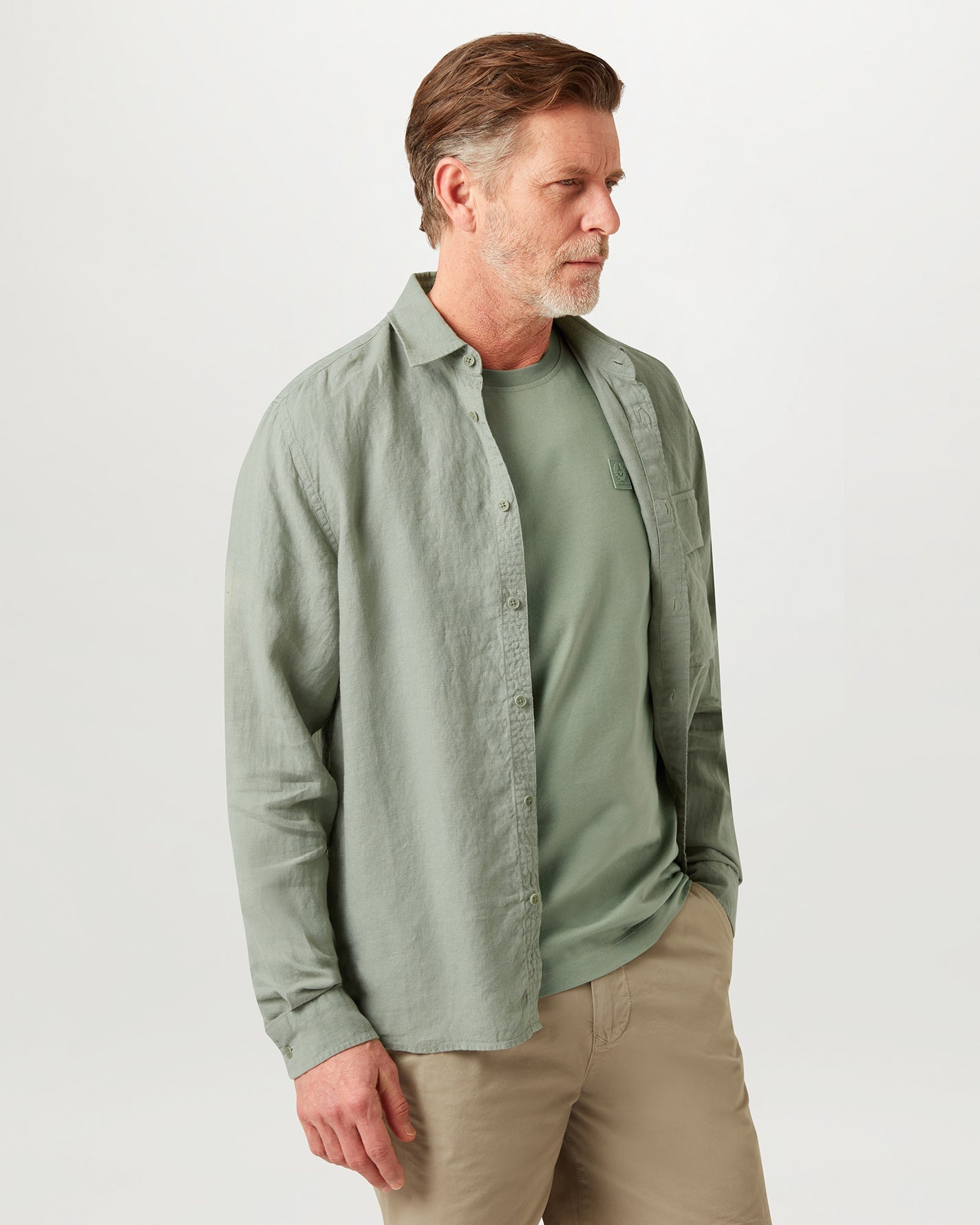 SCALE SHIRT - Lichen