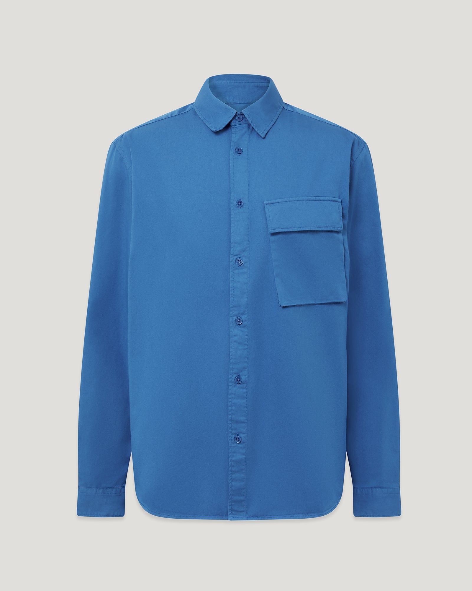SCALE SHIRT - Marine Blue