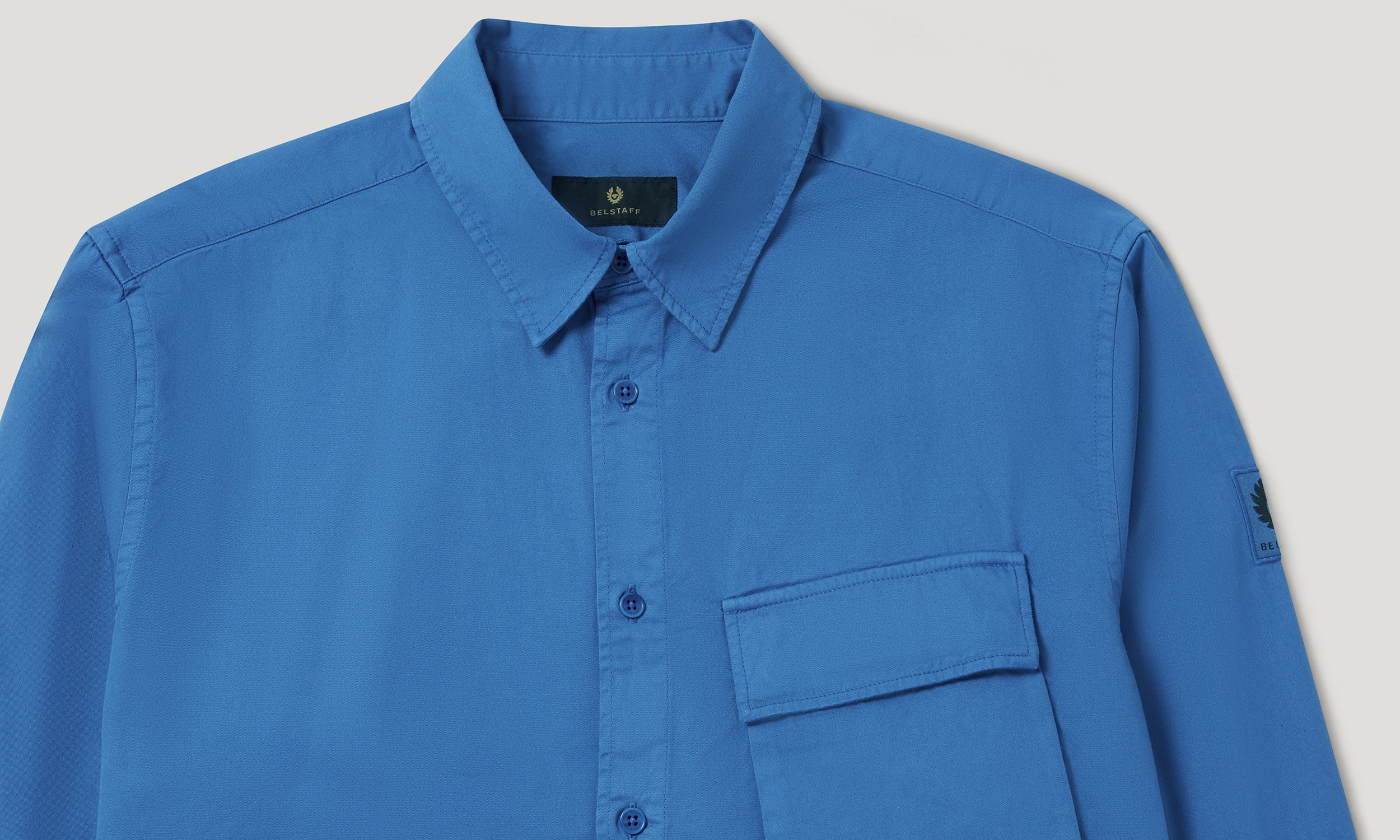 SCALE SHIRT - Marine Blue