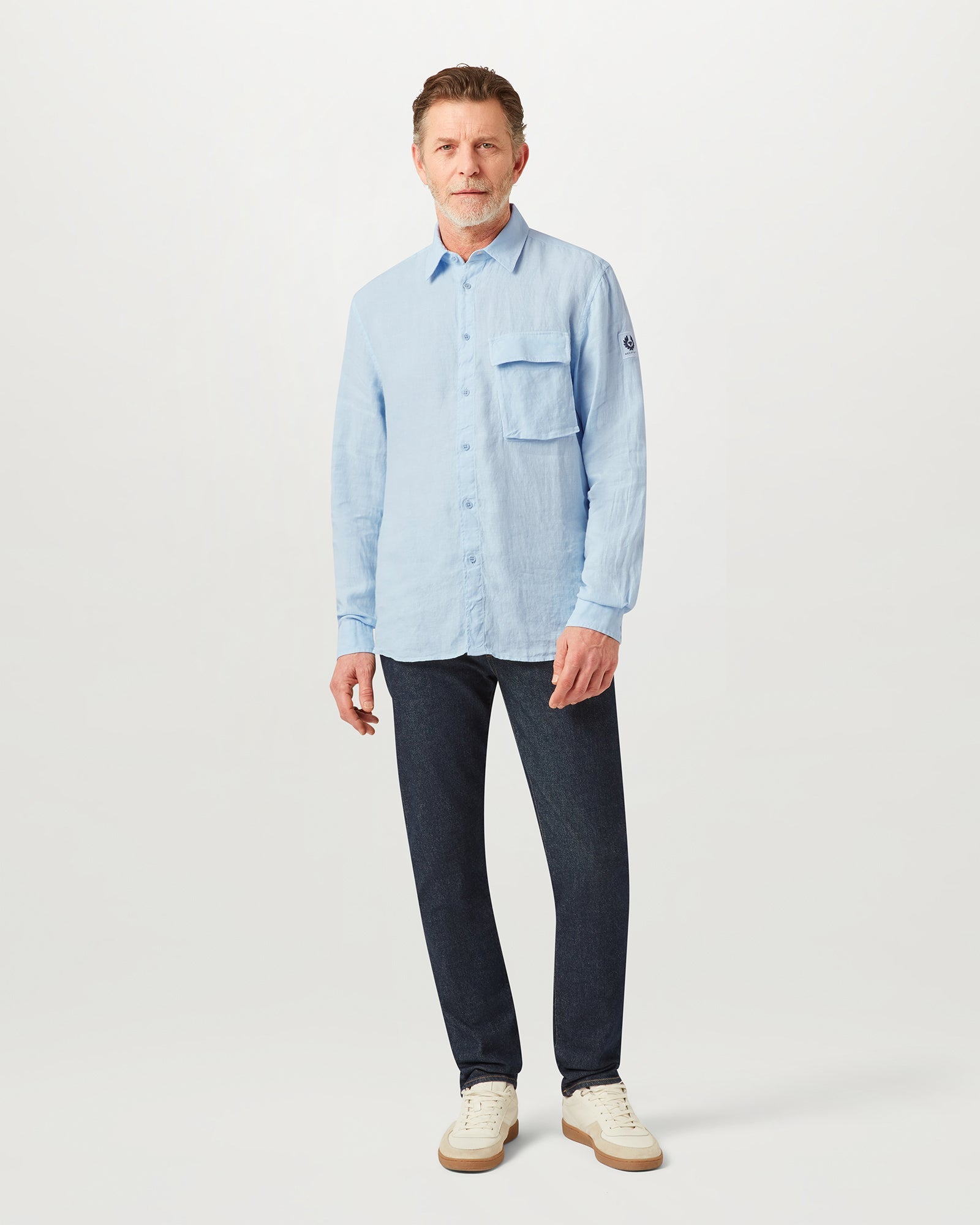 SCALE SHIRT - Sky Blue