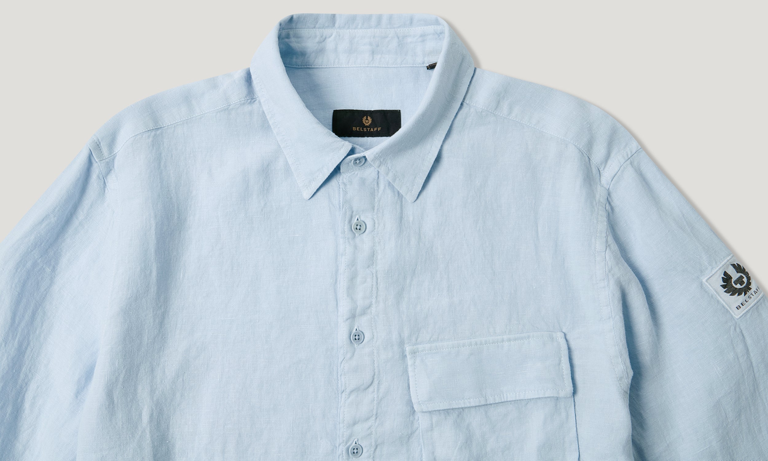 SCALE SHIRT - Sky Blue