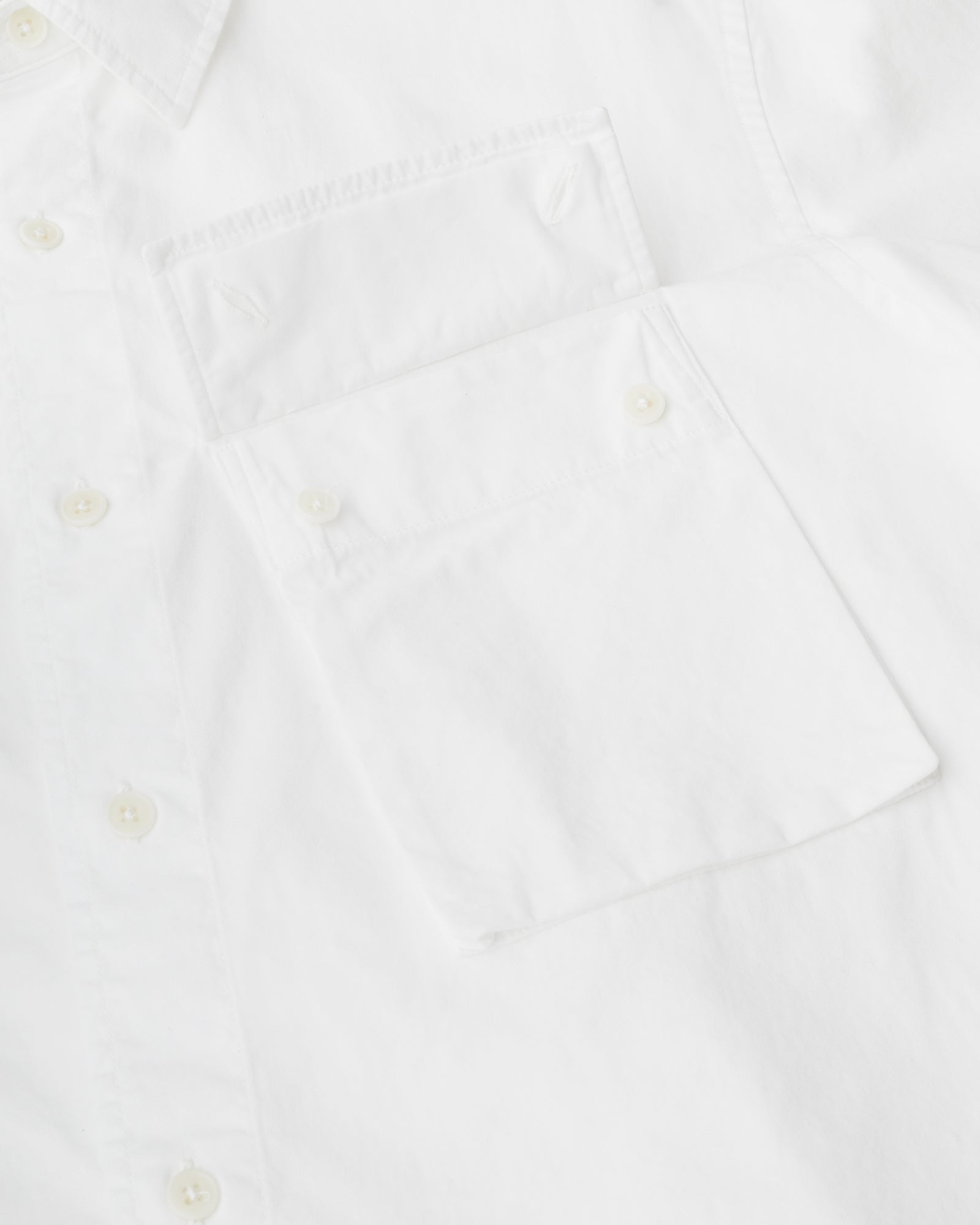 SCALE SHORT SLEEVE SHIRT - White