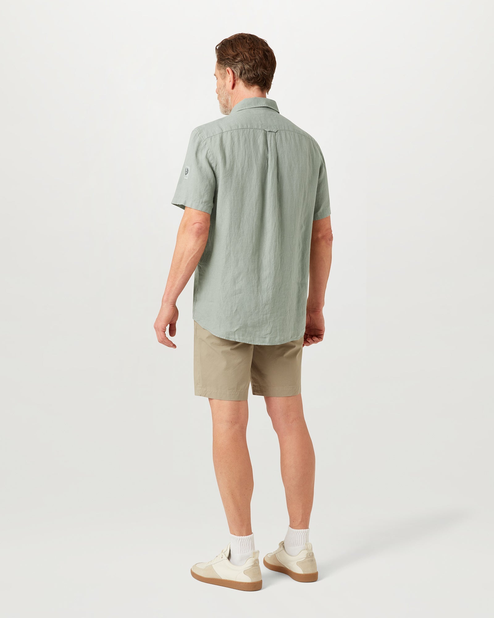SCALE KURZARMHEMD - Flechtenbeige