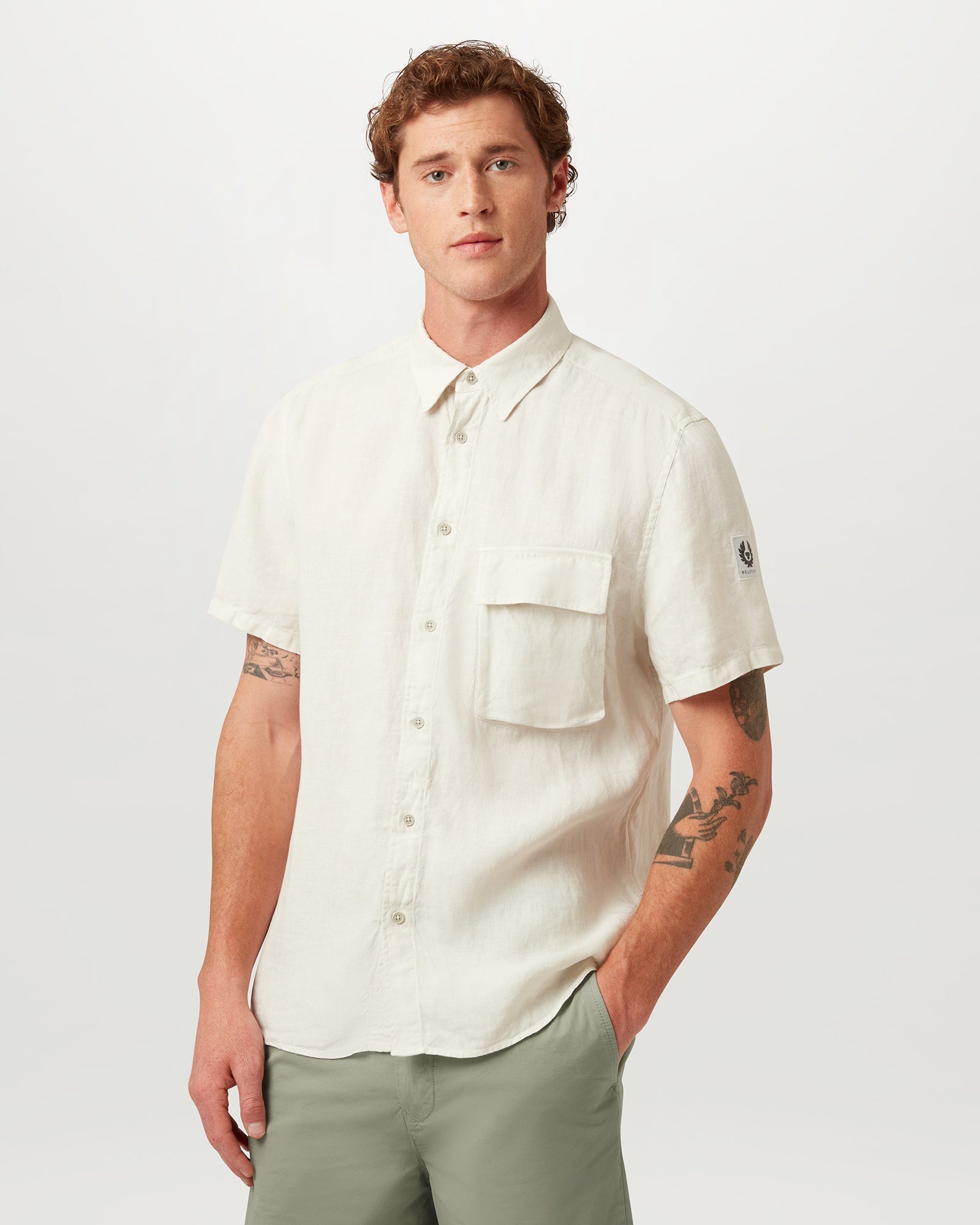 CHEMISE À MANCHES COURTES SCALE - Bouleau argenté