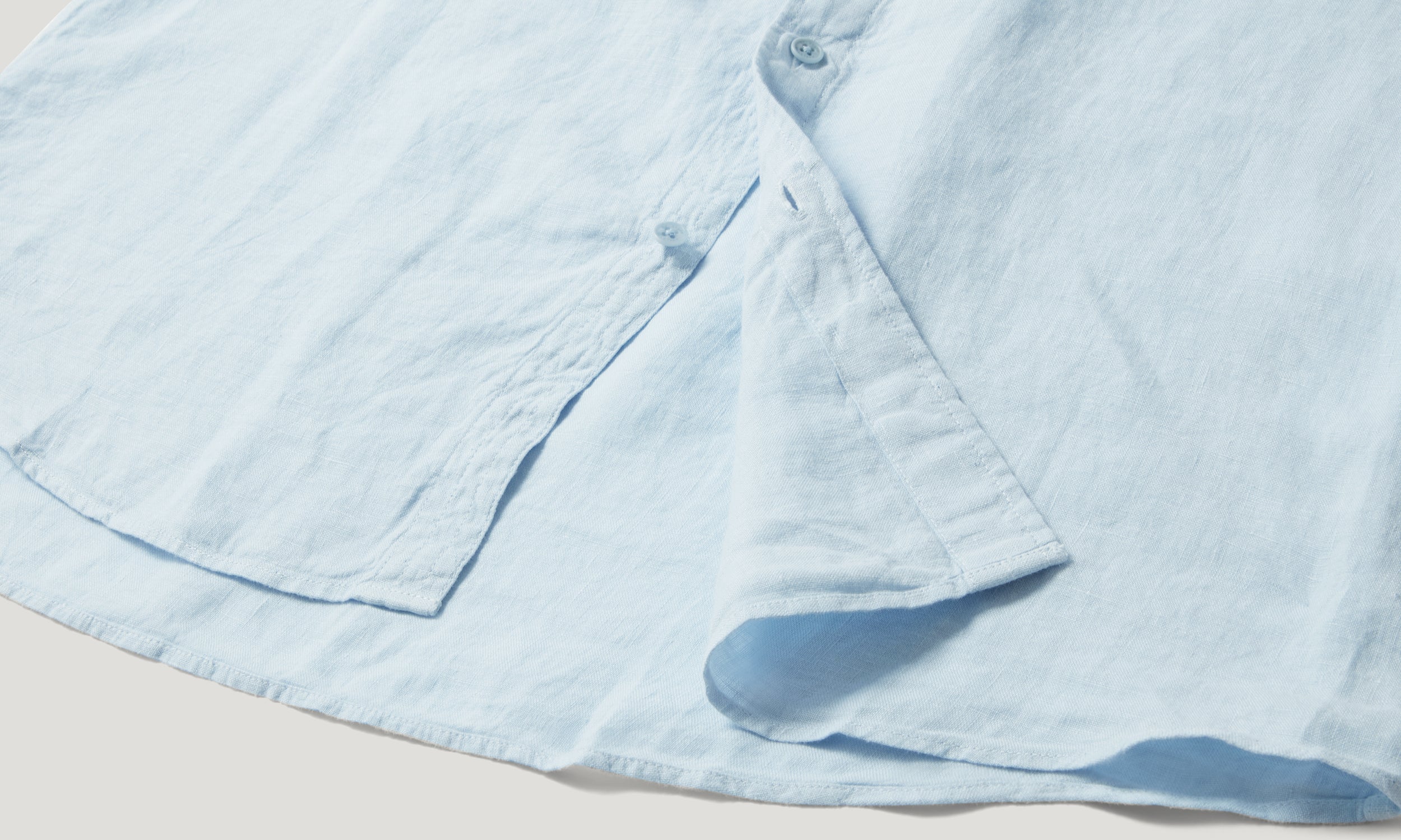 SCALE SHORT SLEEVE SHIRT - Sky Blue
