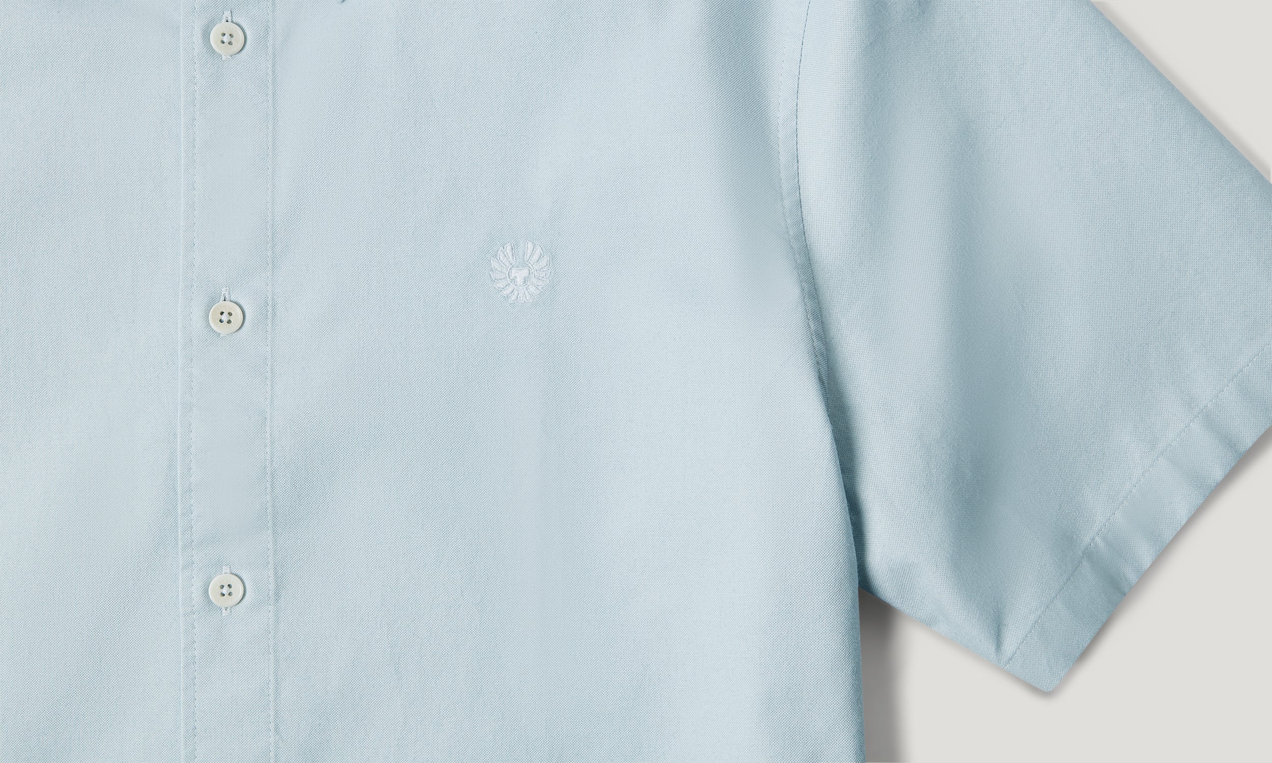 SHORT SLEEVE STREET SHIRT - Sky Blue