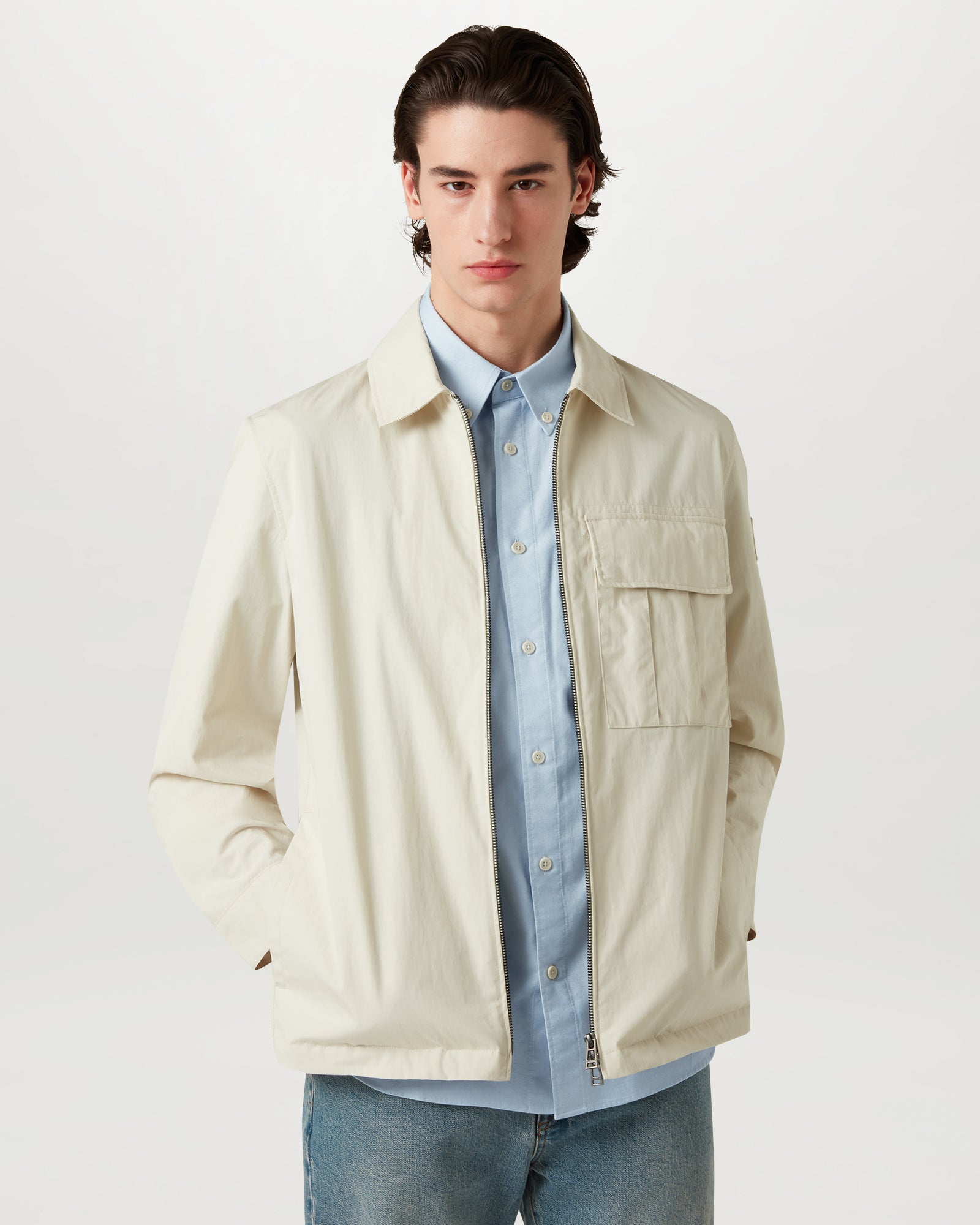 SHORT SLEEVE STREET SHIRT - Sky Blue