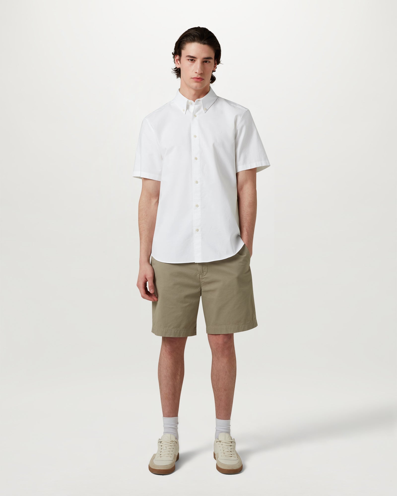 SHORT SLEEVE STREET SHIRT - White