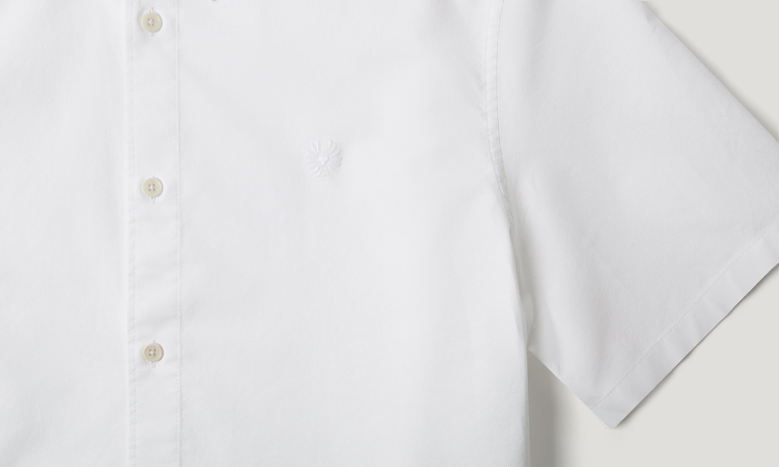 SHORT SLEEVE STREET SHIRT - White
