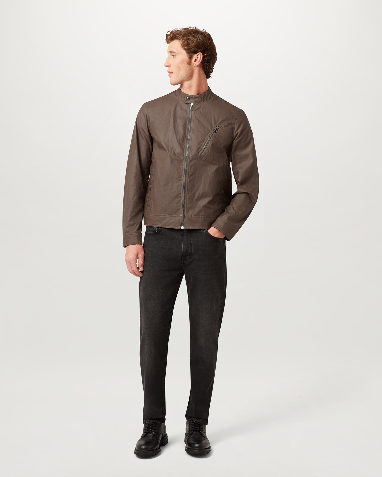 SIDELINE JACKET - Dark Asphalt