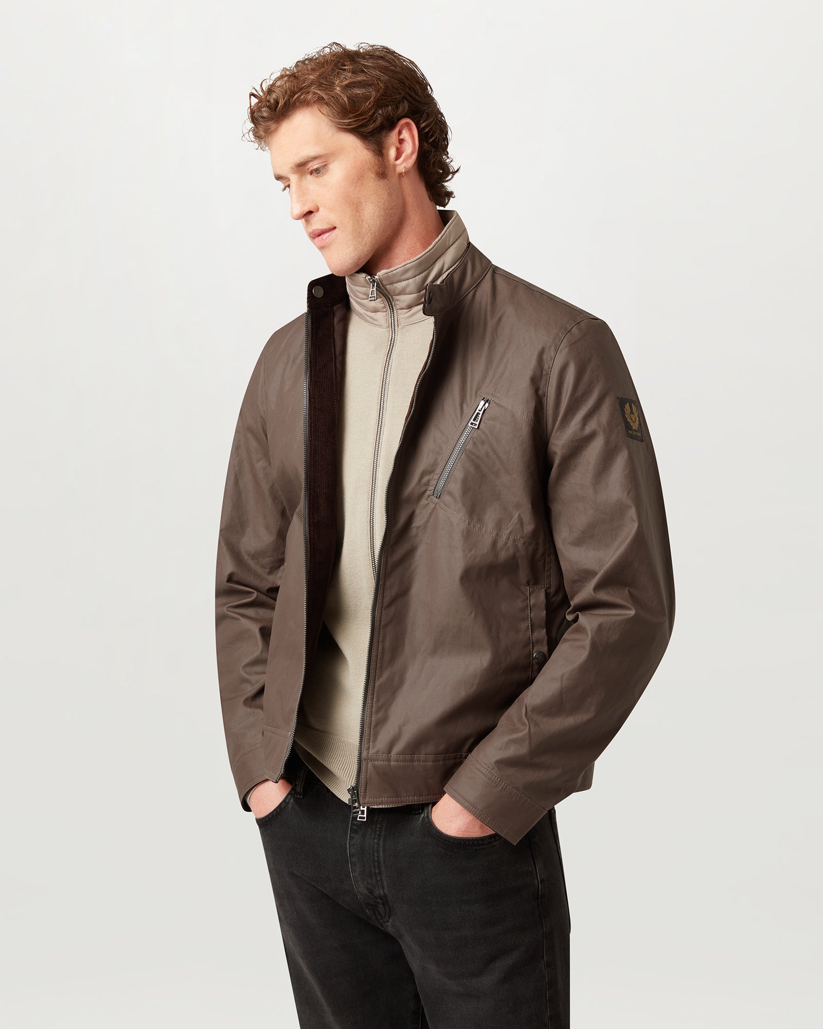 SIDELINE JACKET - Dark Asphalt