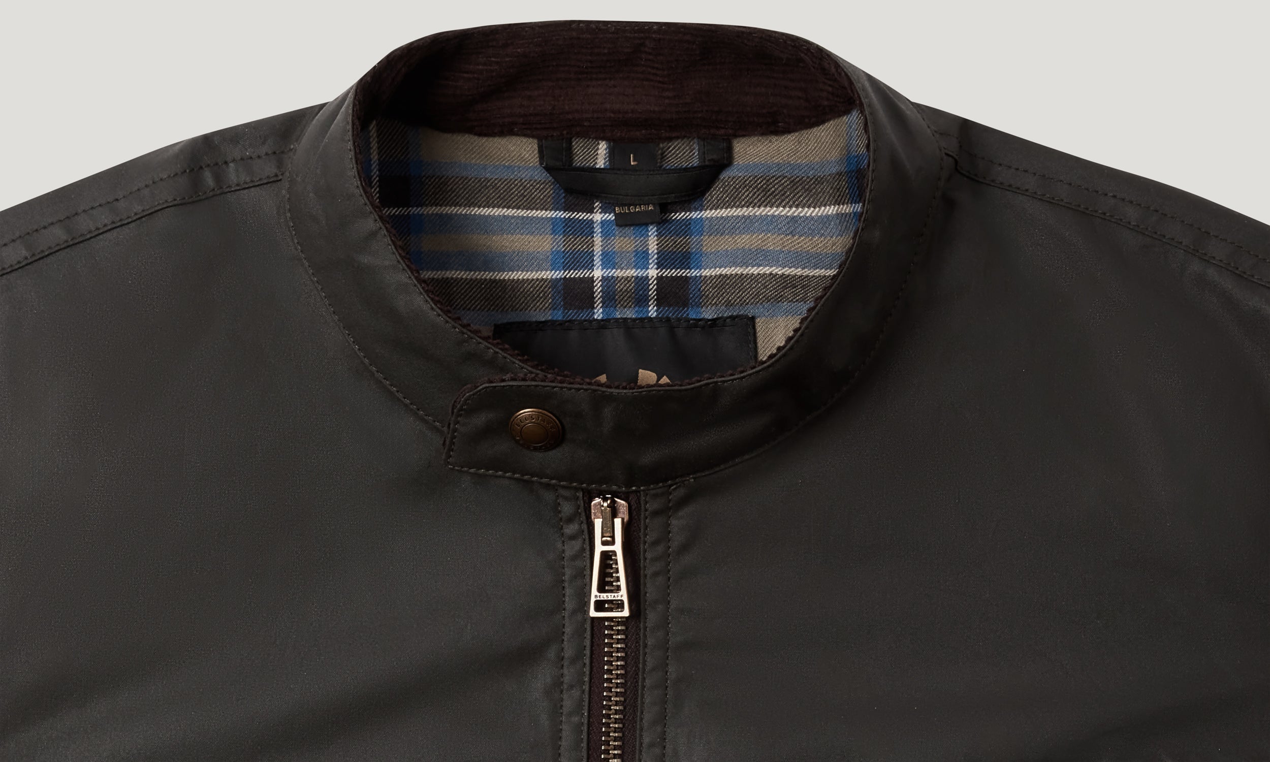 VESTE SIDELINE - Vert olive délavé