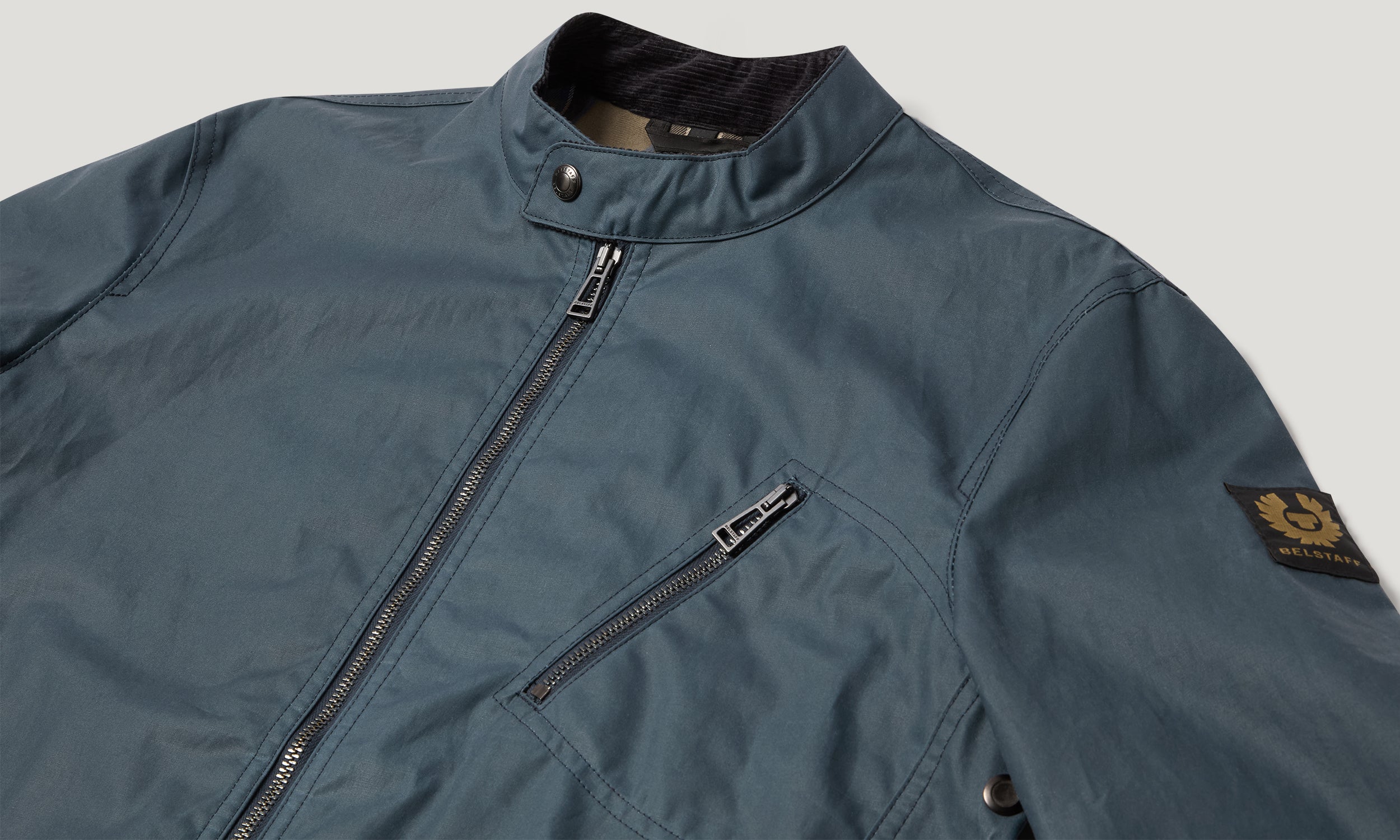 SIDELINE JACKET - Petrol