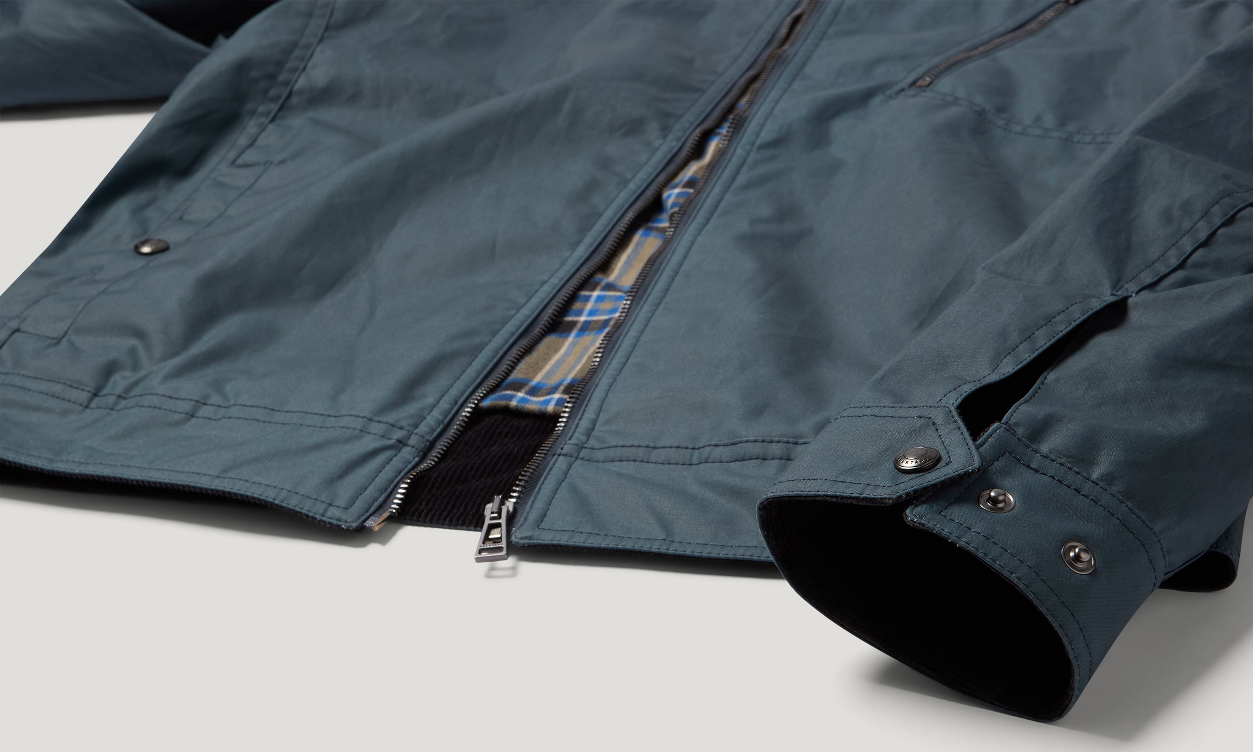 SIDELINE JACKET - Petrol
