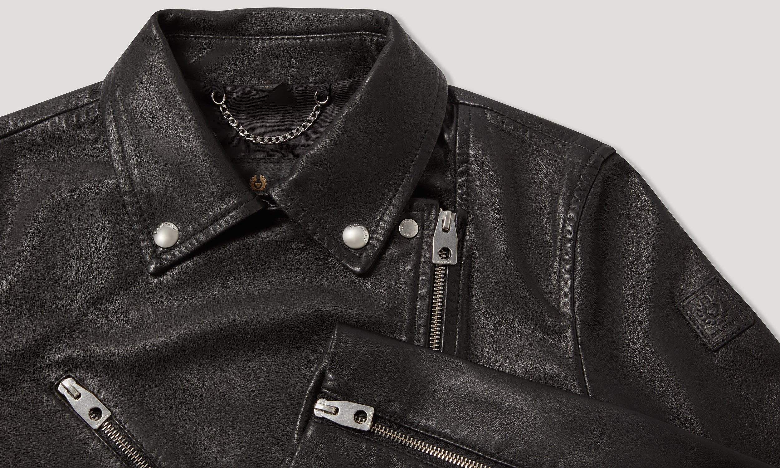 GIACCA BIKER SIENNA - Nero