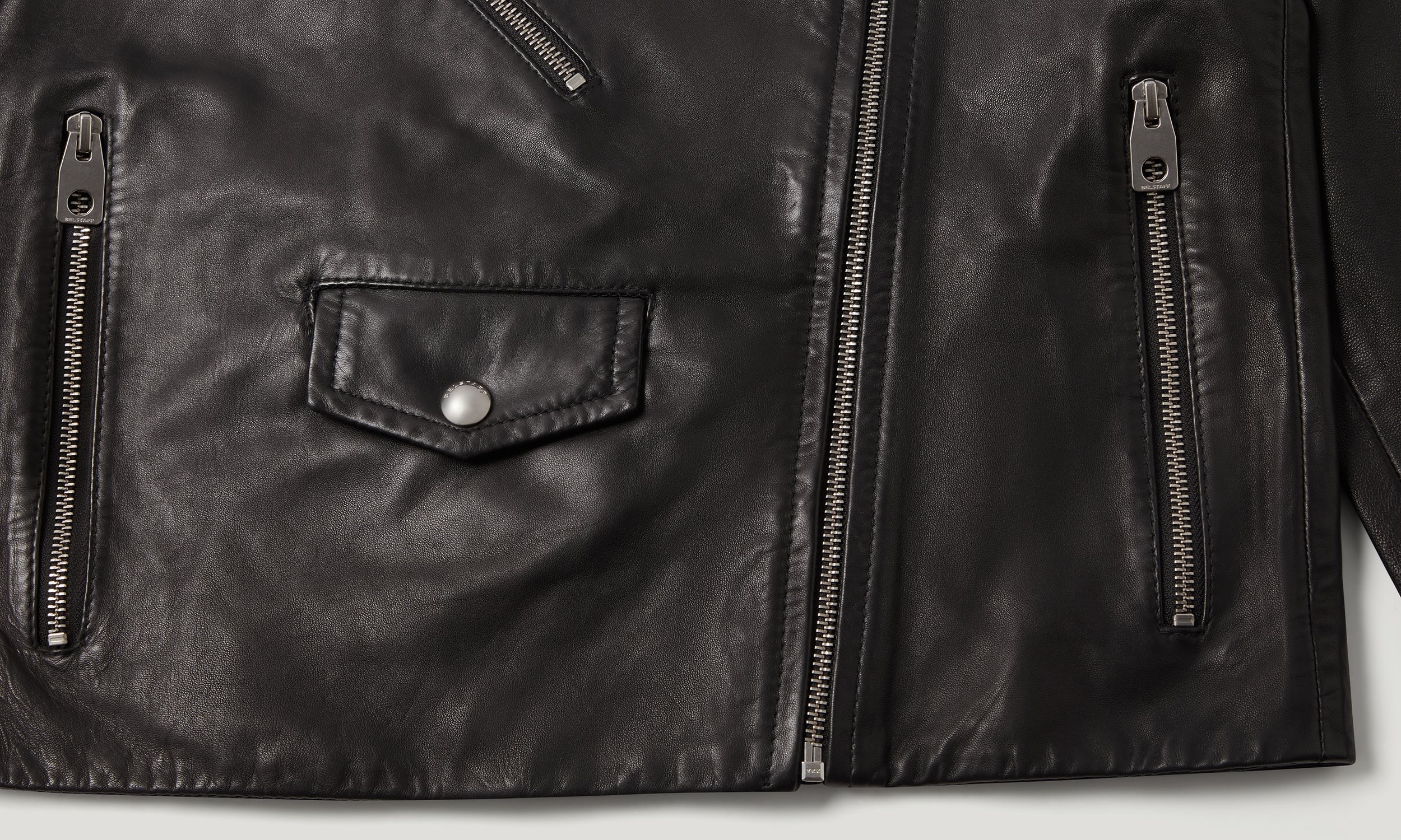 GIACCA BIKER SIENNA - Nero