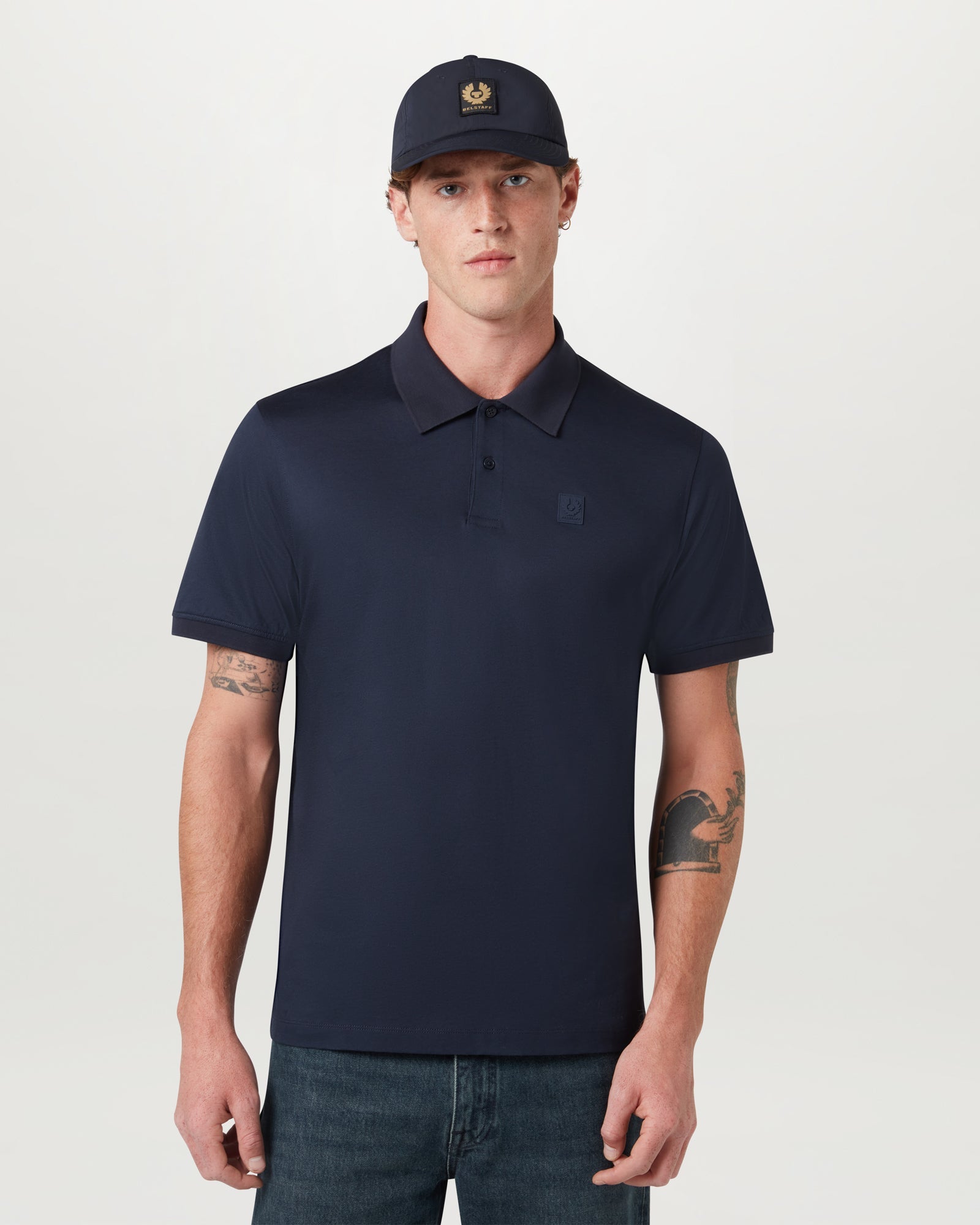 STEEL POLO - Dark Ink