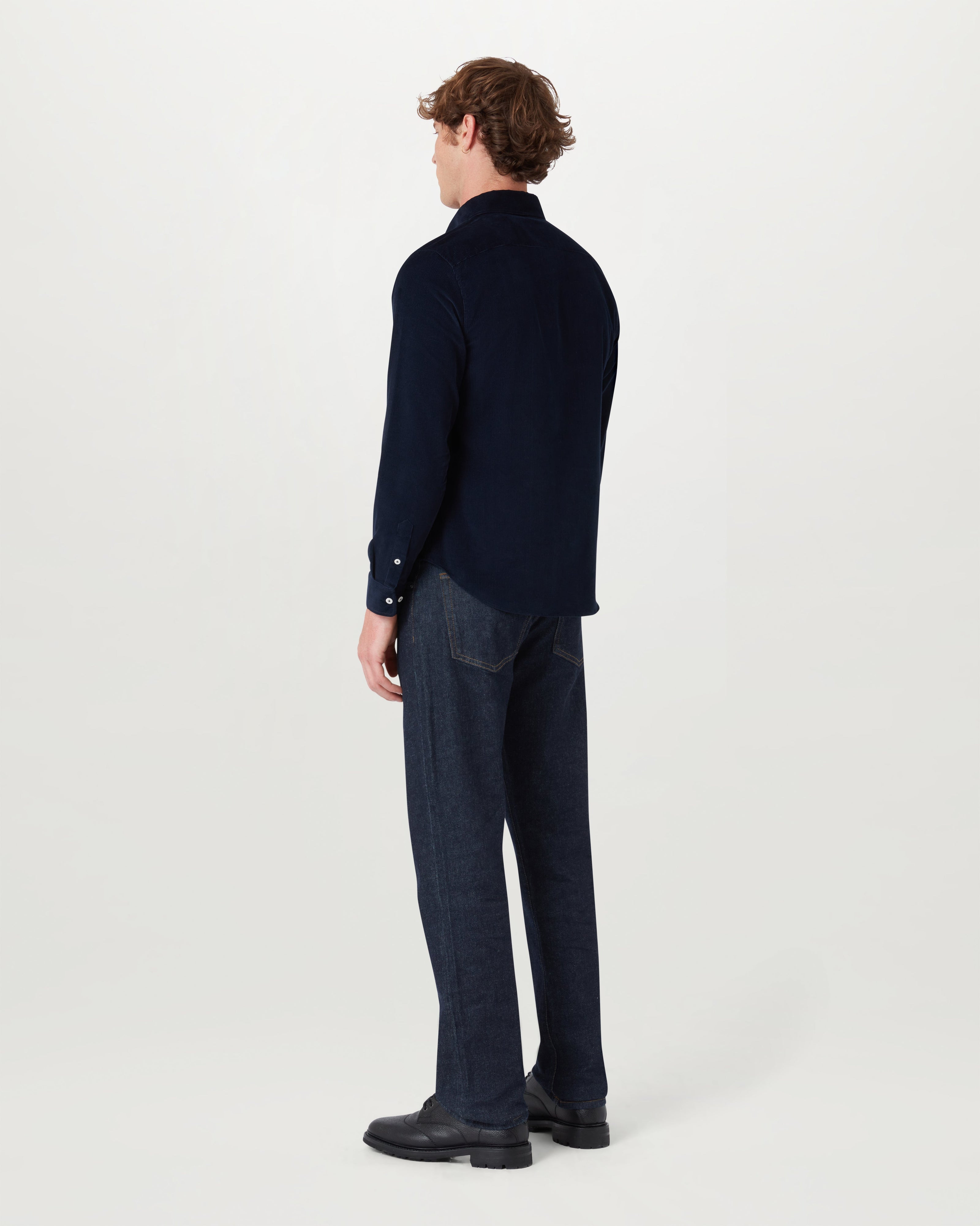 STREET HEMD - Dunkles Tintenblau