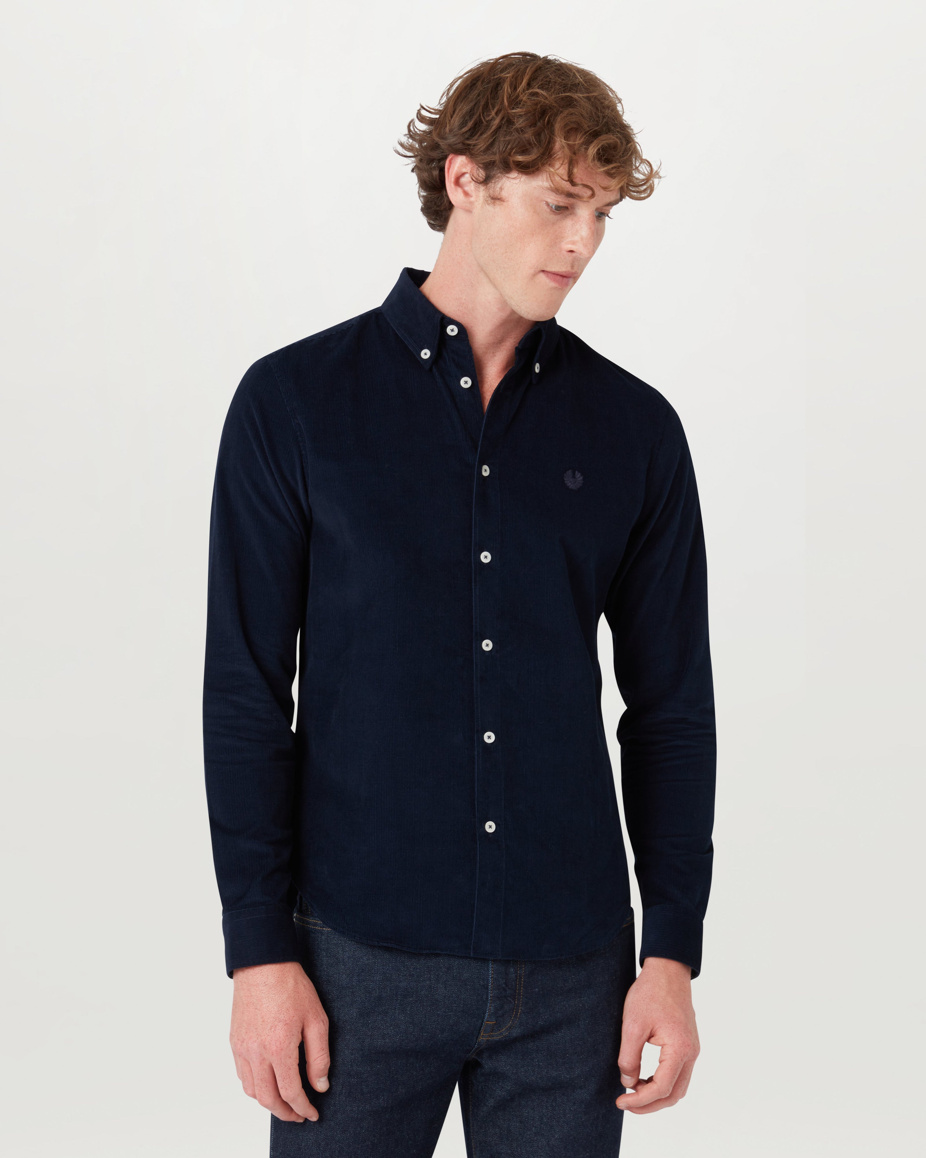 STREET HEMD - Dunkles Tintenblau
