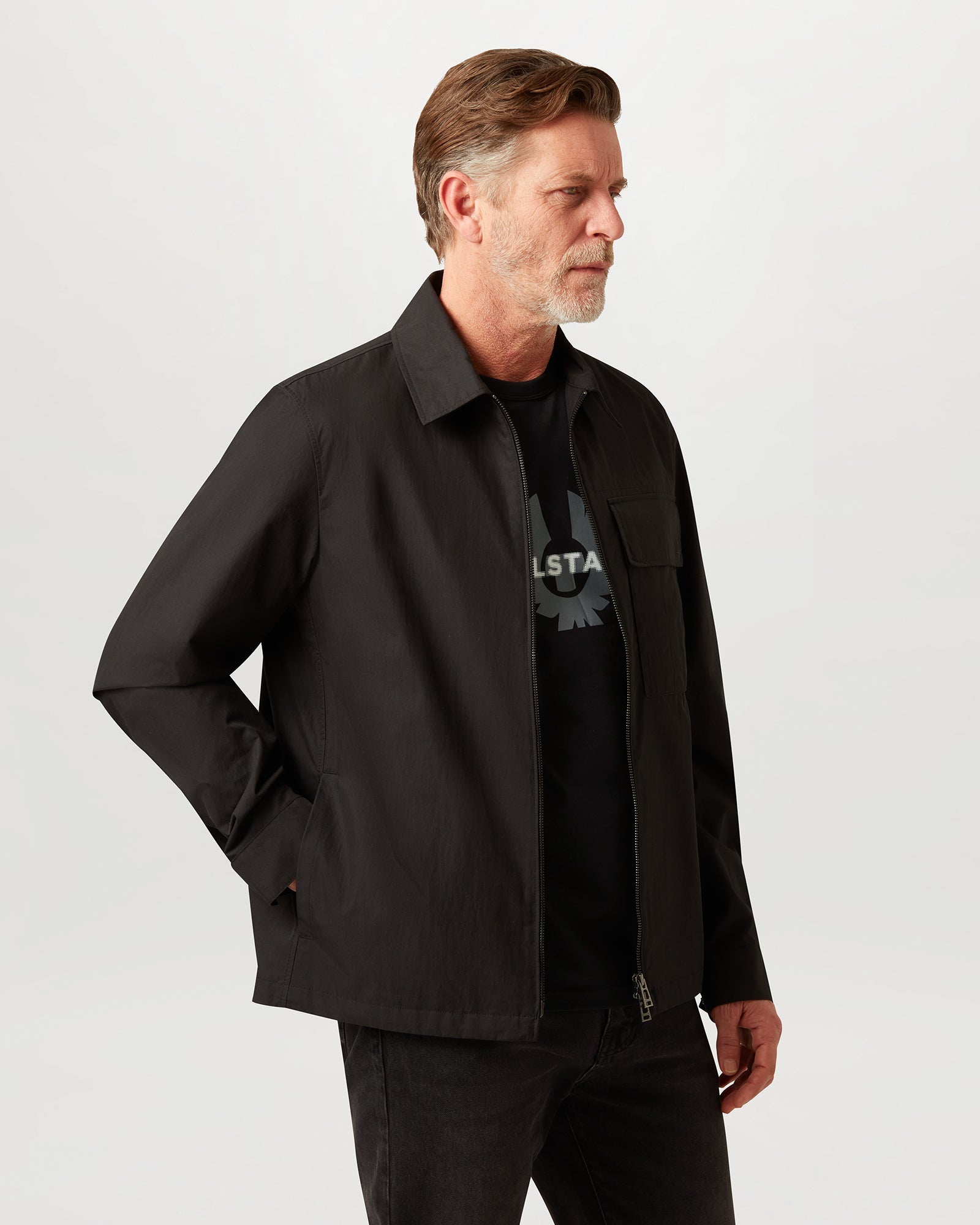 SURFACE T-SHIRT - Schwarz