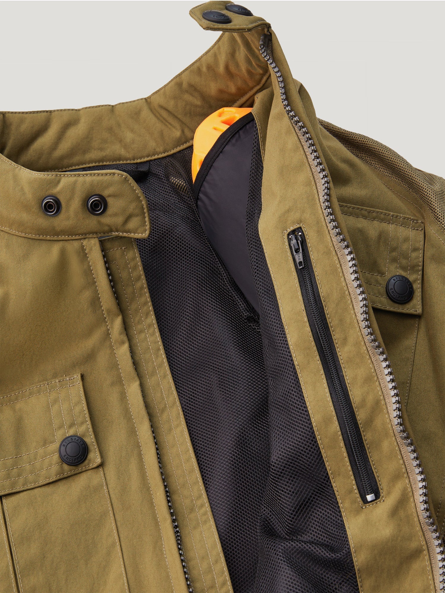 00's Belstaff ミリタリージャケット ライトブラウン ロゴ y2k TEMPLE MOTORCYCLE JACKET – Belstaff.com
