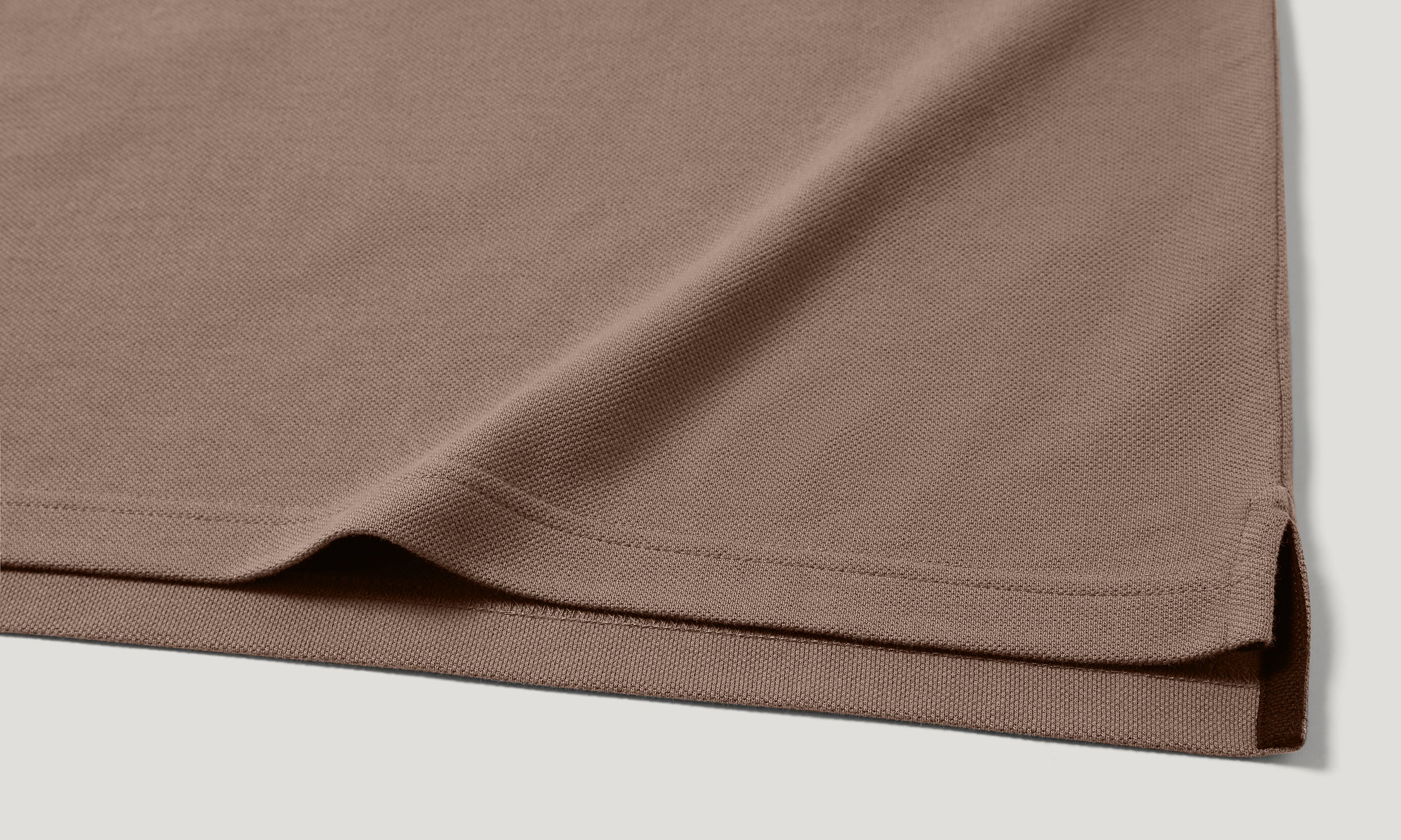 TIPPED POLO - Asphalt