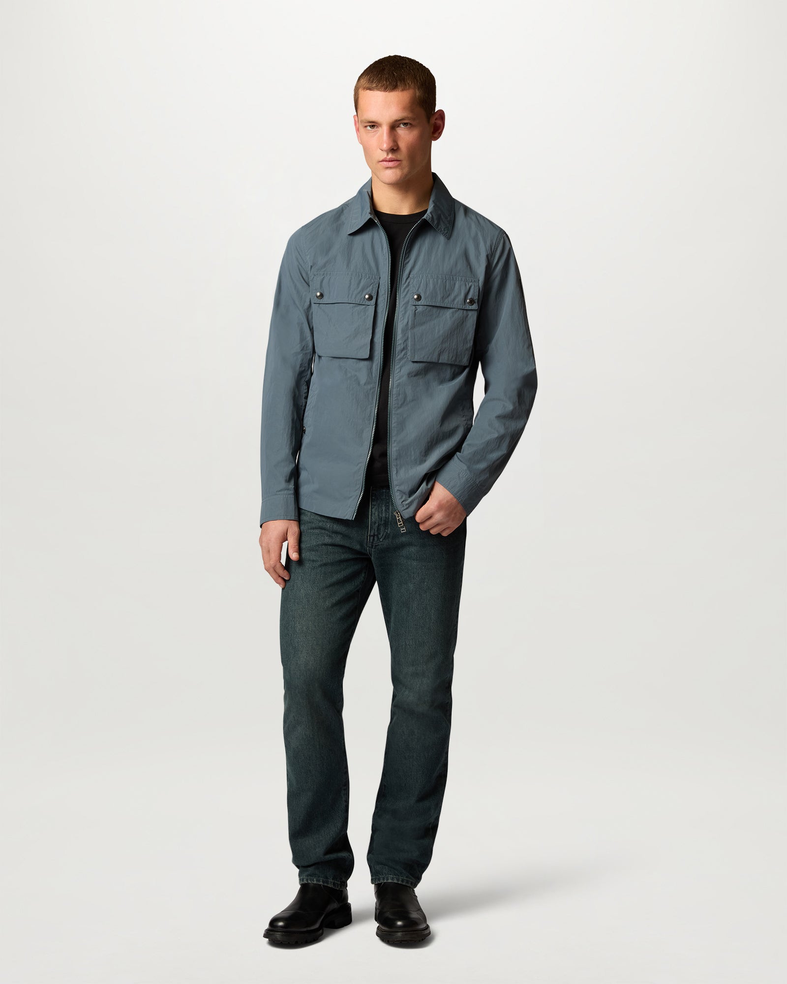 TOURER OVERSHIRT - Petrol