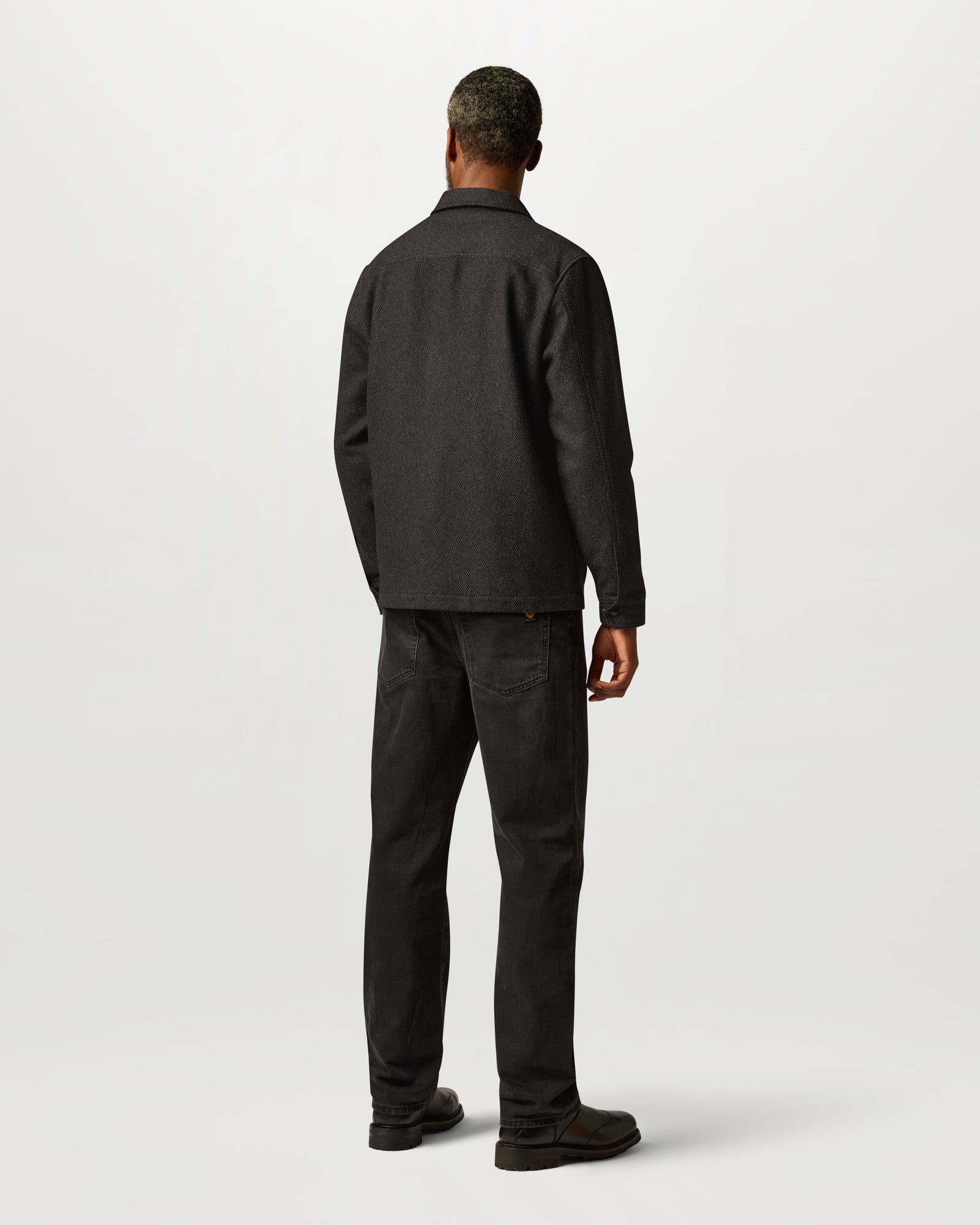 TRAIL OVERSHIRT - Charcoal Twill