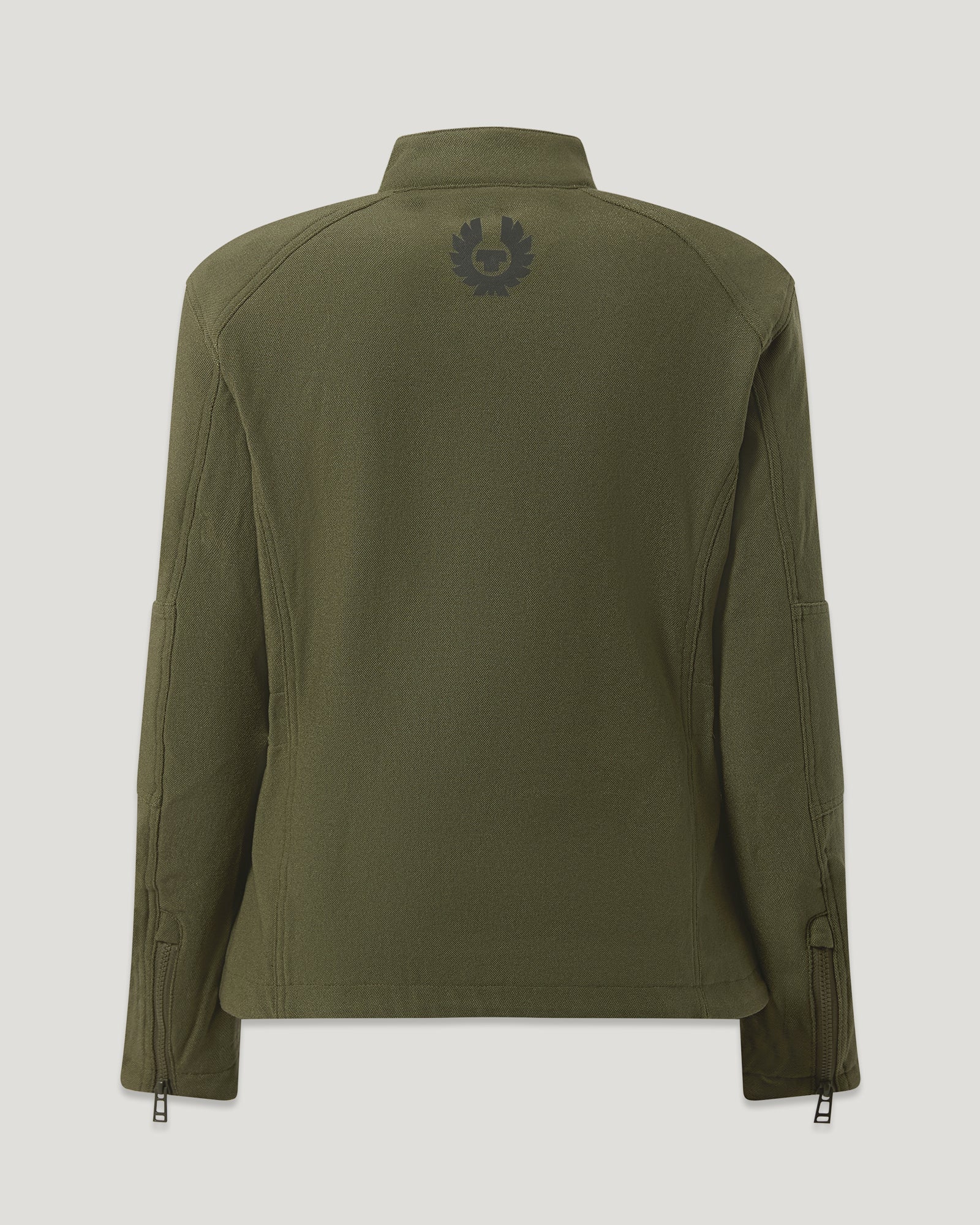 TRENT MOTORRADJACKE - Echtes Oliv