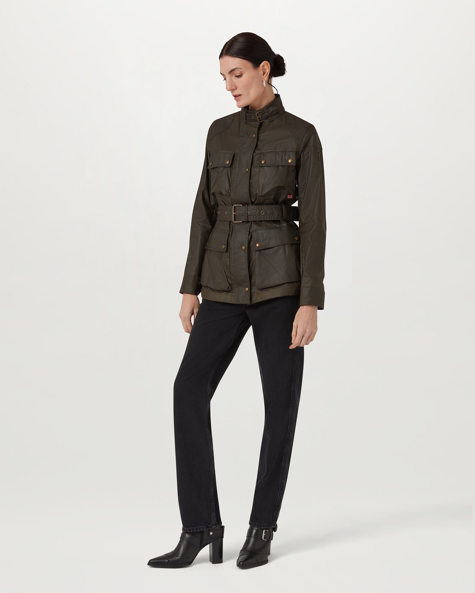 TRIALMASTER ICON JACKET - Faded Olive