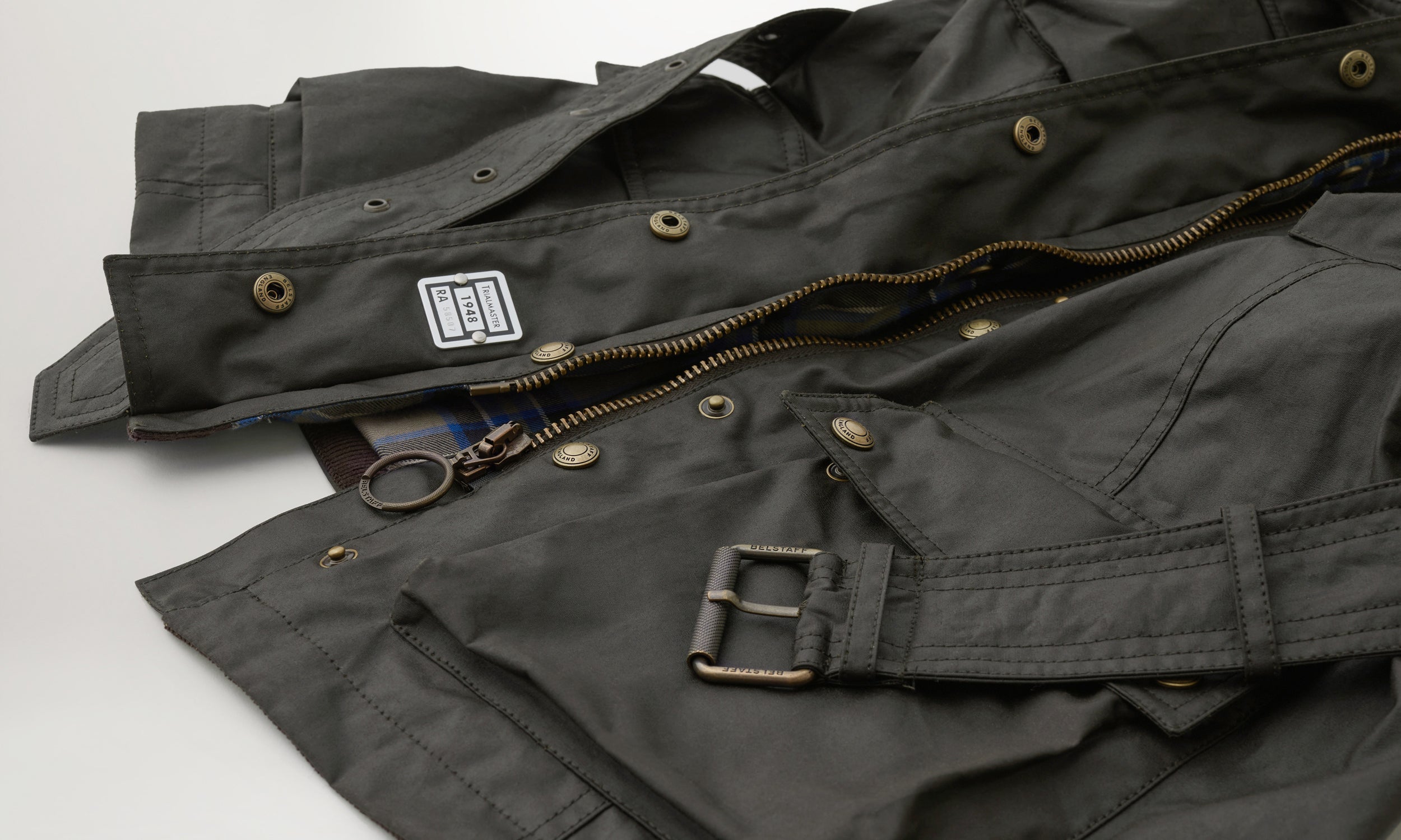 TRIALMASTER ICON JACKET - Faded Olive
