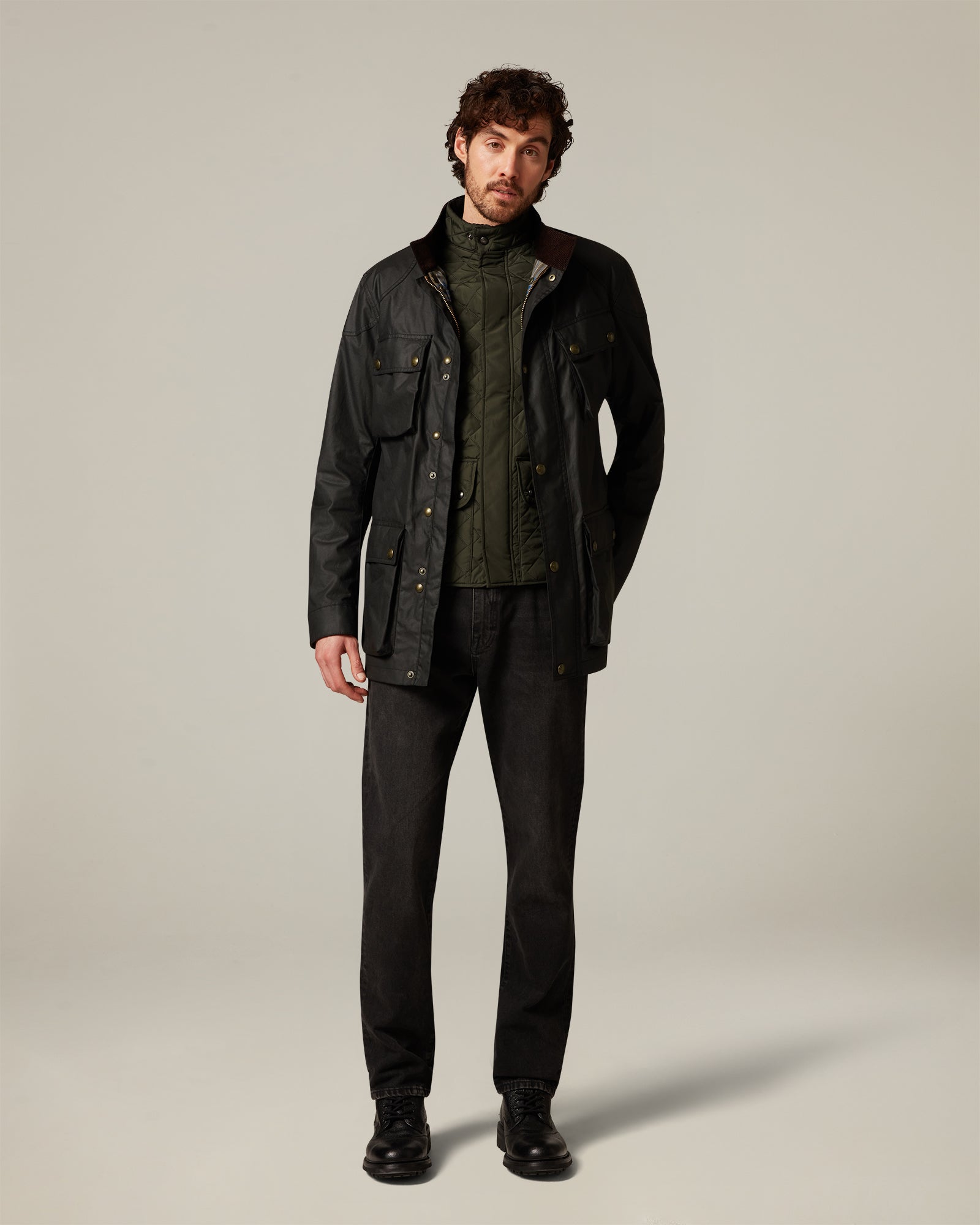 TRIALMASTER IKONEN JACKE - Schwarz