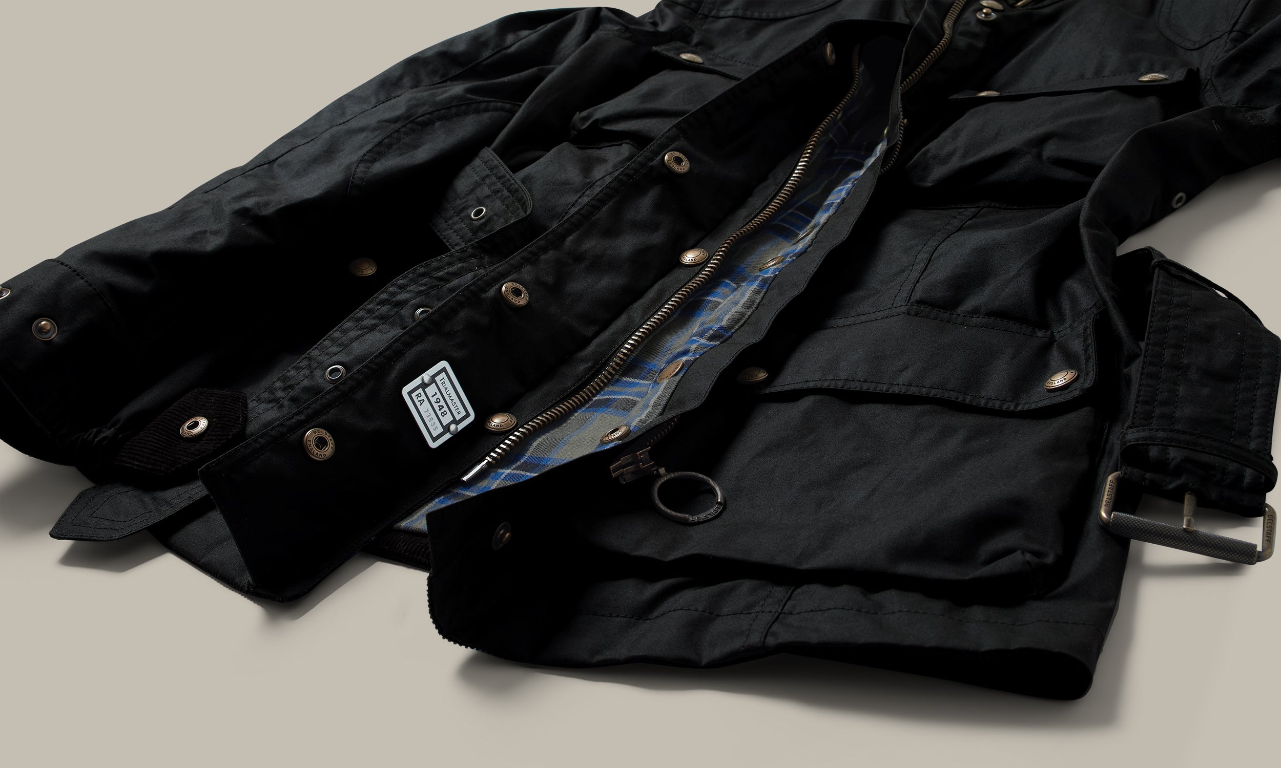 VESTE ICÔNE TRIALMASTER - Bleu marine foncé