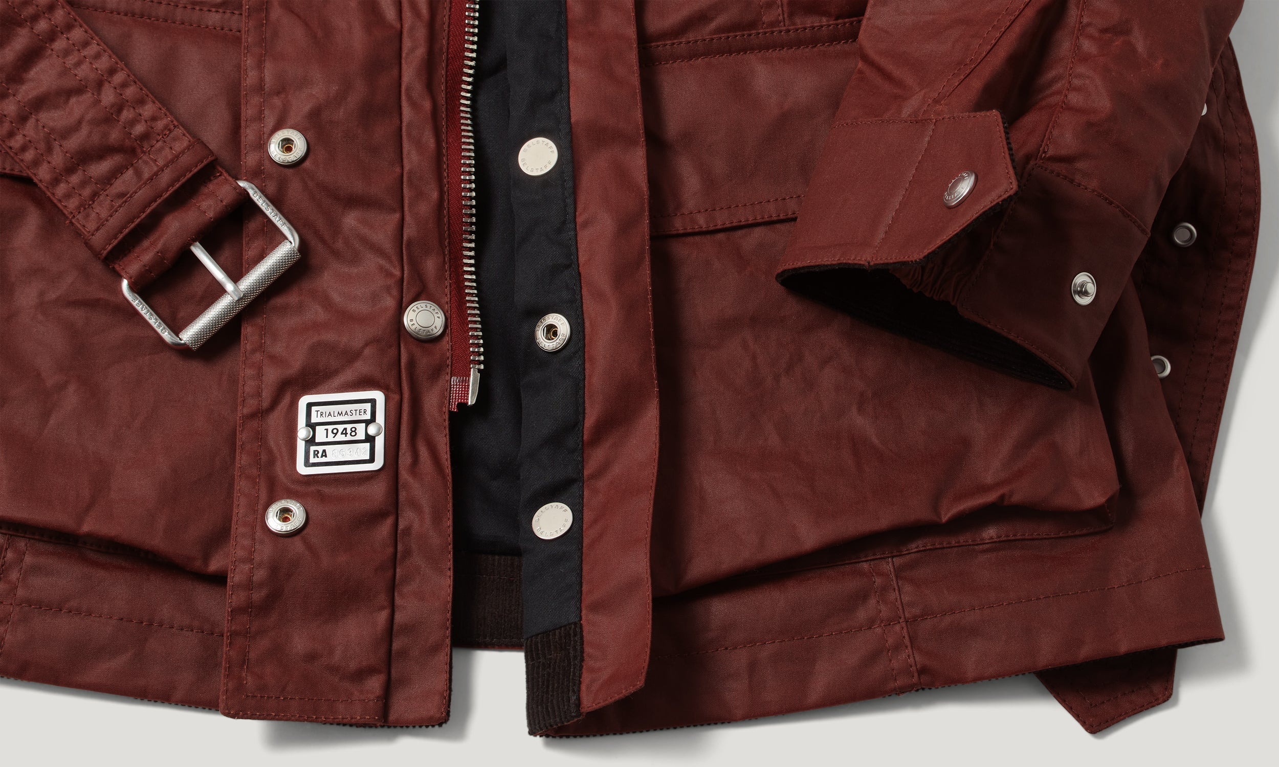 GIACCA TRIALMASTER - Rosso rally scuro