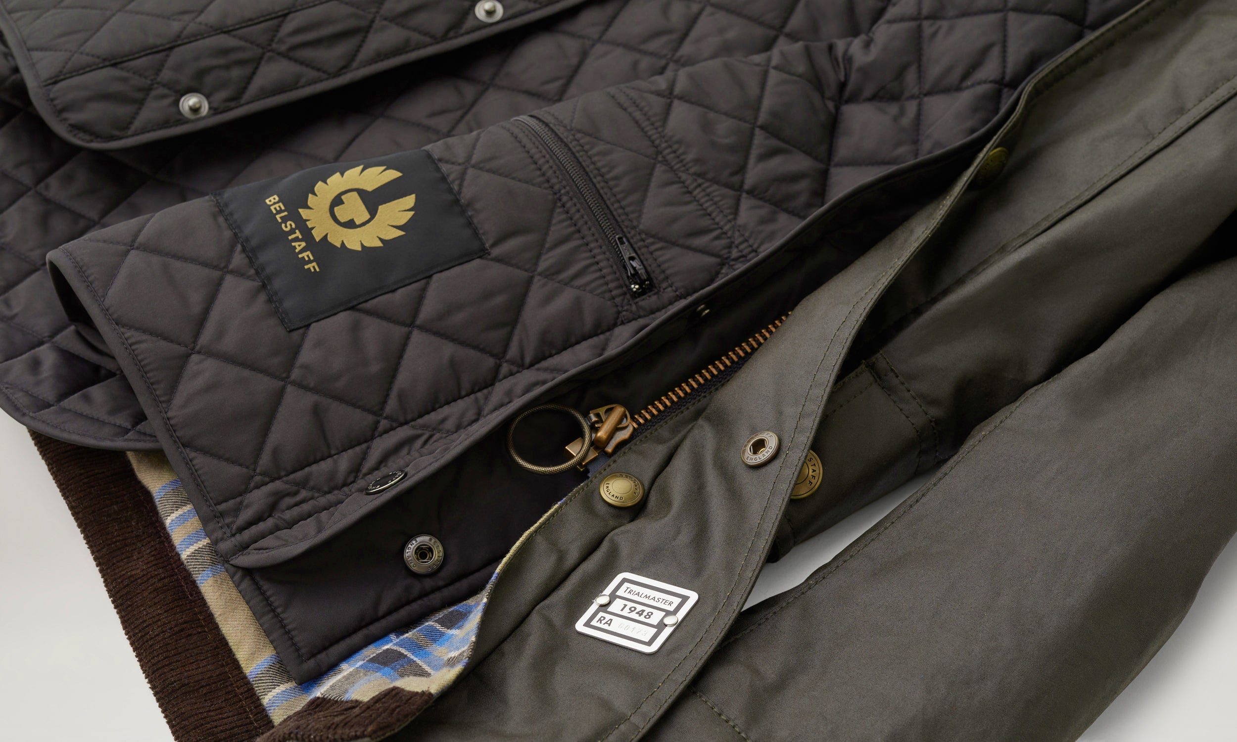 TRIALMASTER ICON JACKET - Faded Olive